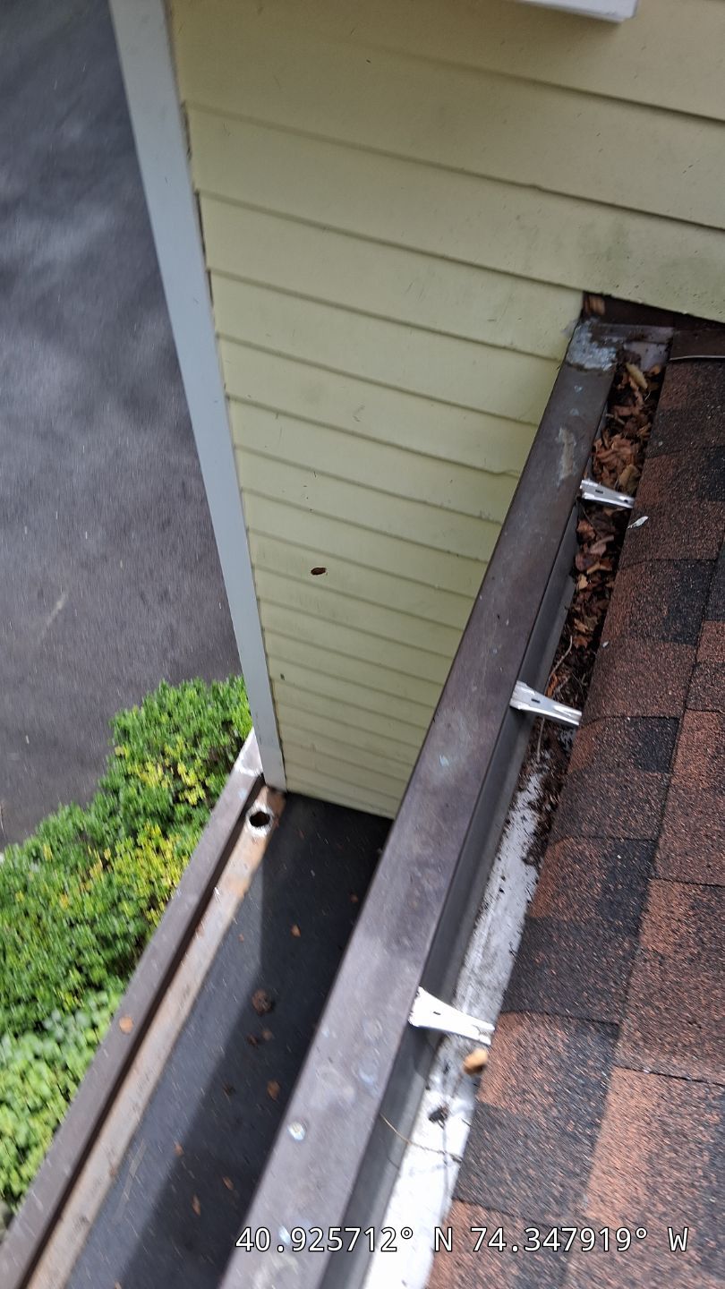 Gutter and Downspout cleaning in Montville New Jersey 07045 by NJ Home Maintenance Services