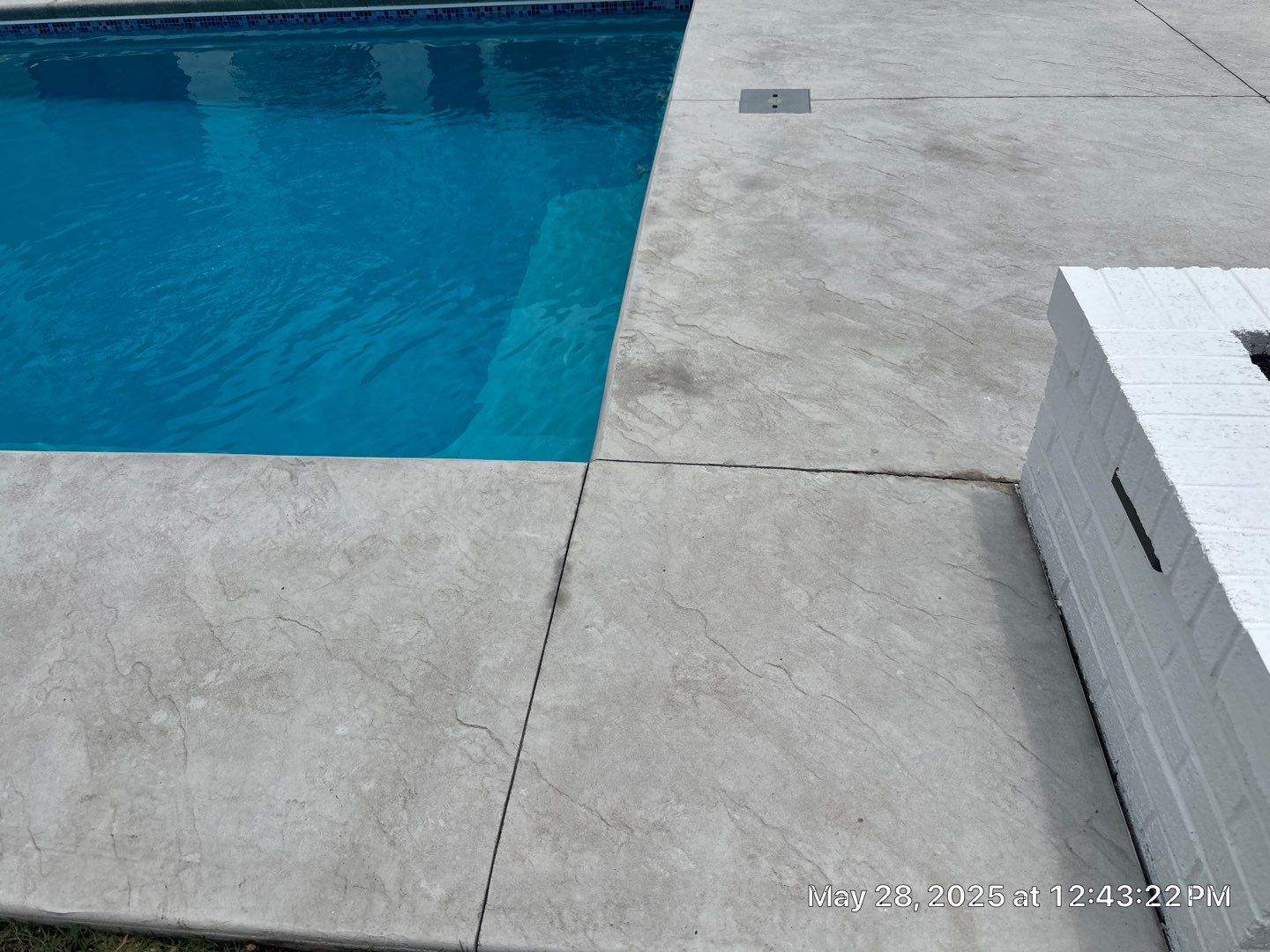 Pool Pavers using Concrete Sealant by DuraSeal
