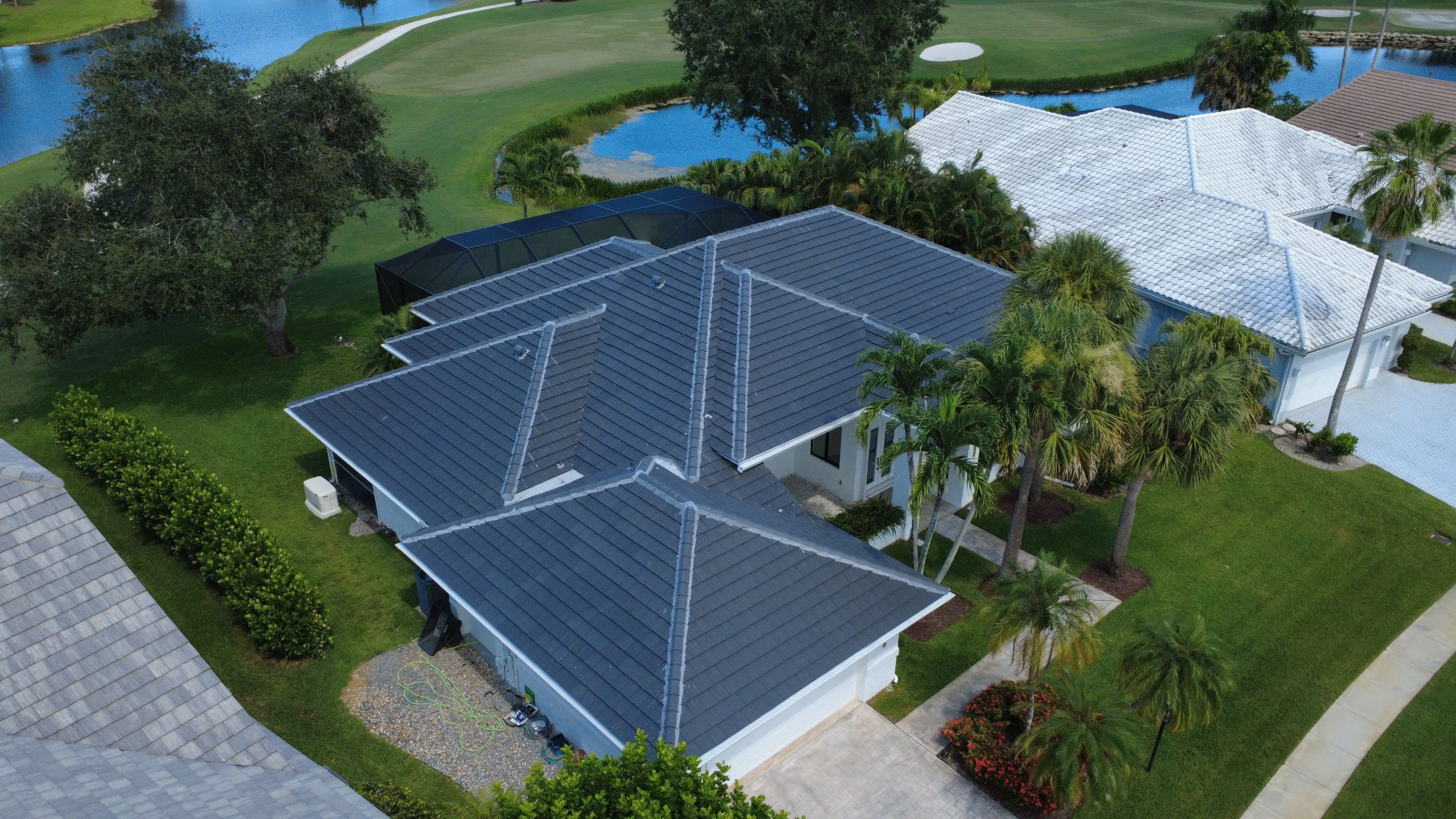 Residential Roofing Installation using Westlake Roofing Tile by BLUES BROTHERS ROOFING