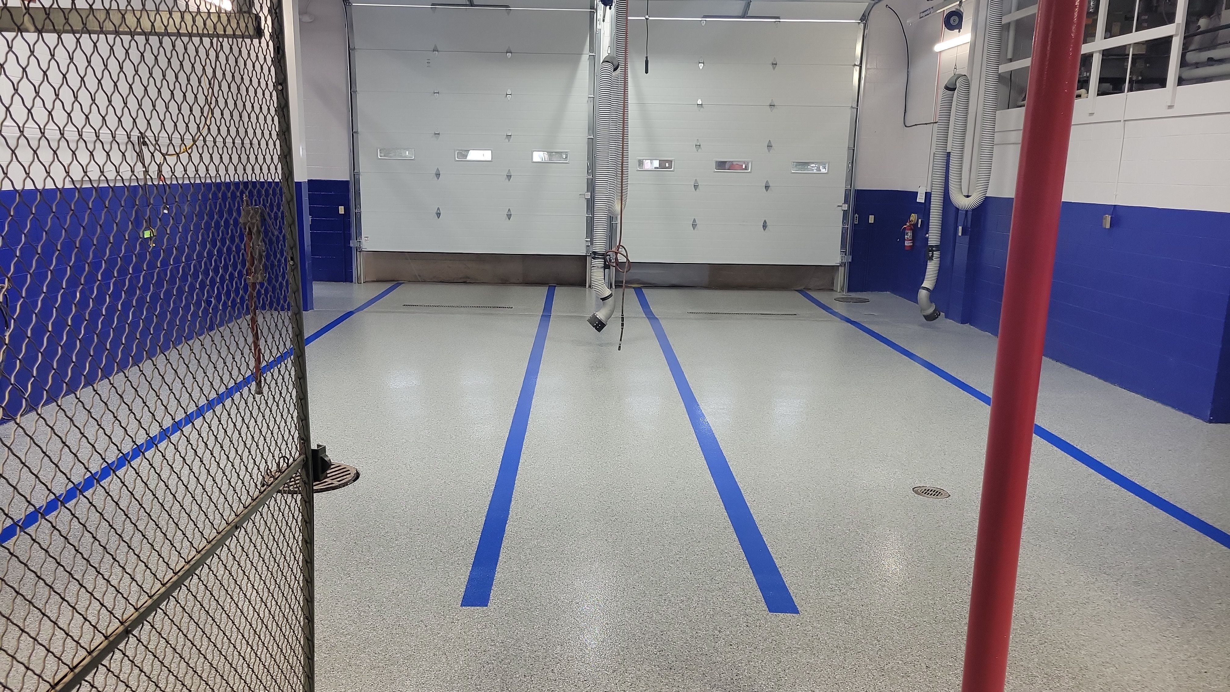 Fire Station in Stonewash - North Jackson, OH by Alexander Concrete Coatings