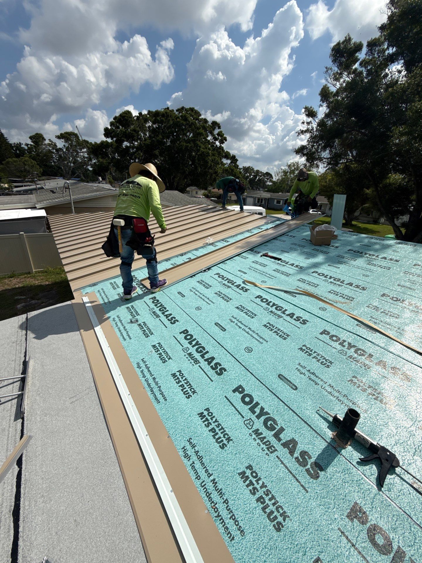 Project in Pinellas Park 33781 by Mitchell Roofing Company LLC 