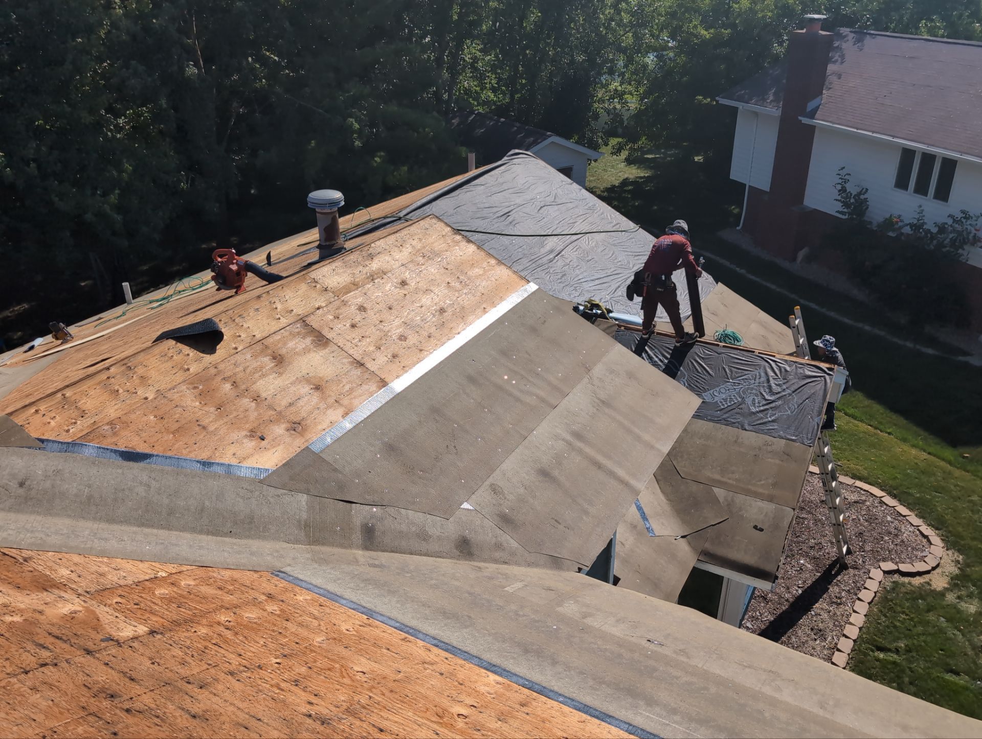 Project in Lockport by AJ Exteriors & Roofing Inc.