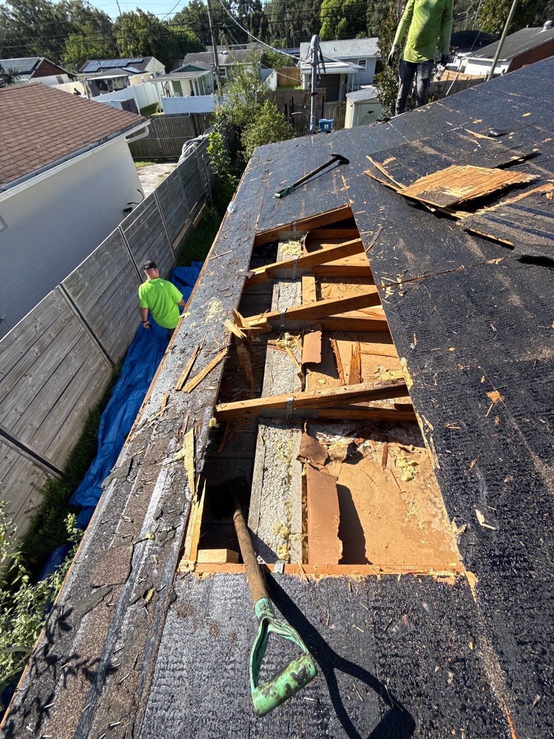 Project in St. Petersburg 33703 by Mitchell Roofing Company LLC