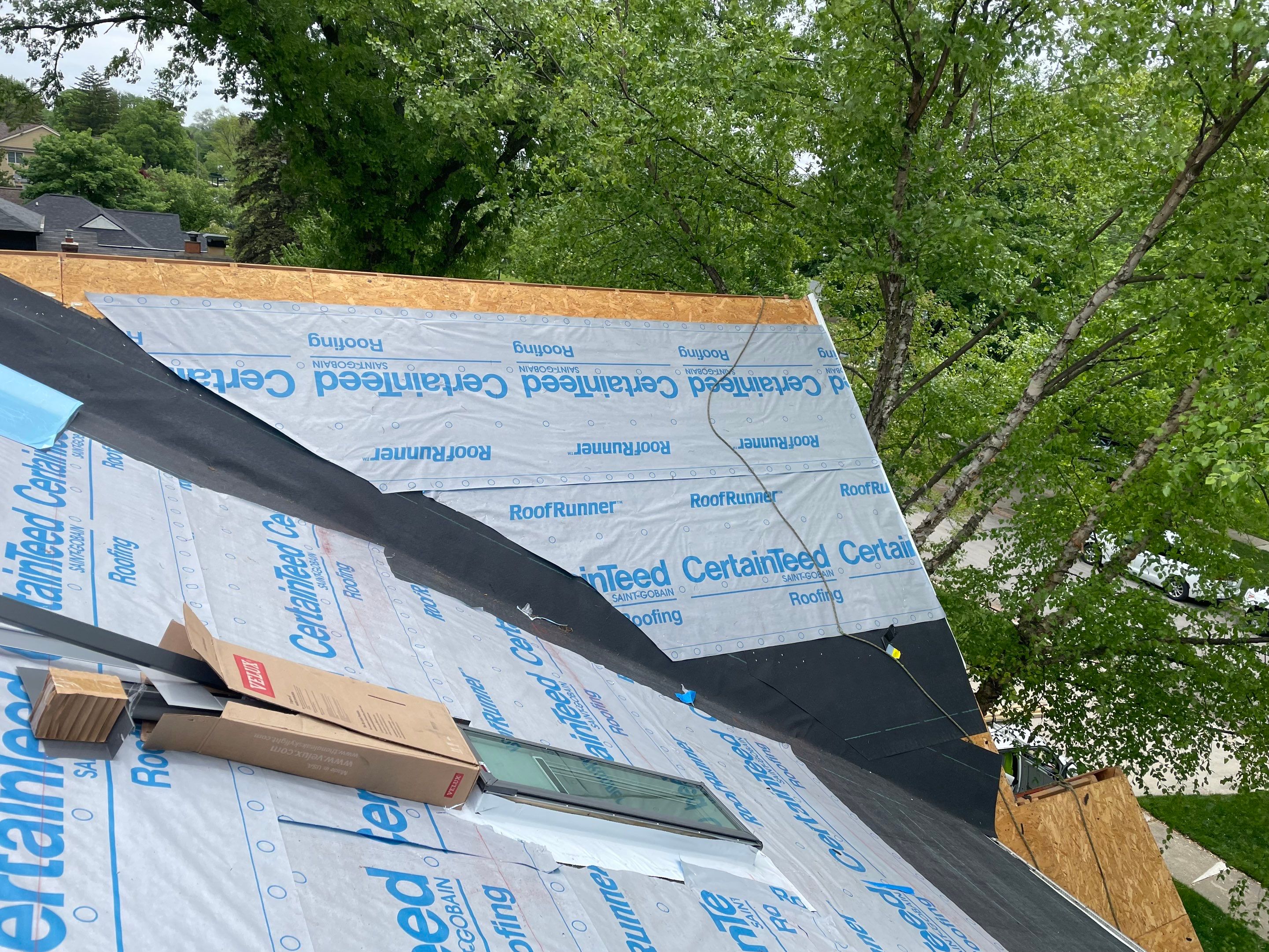 Project in Birmingham by Eave Roofing