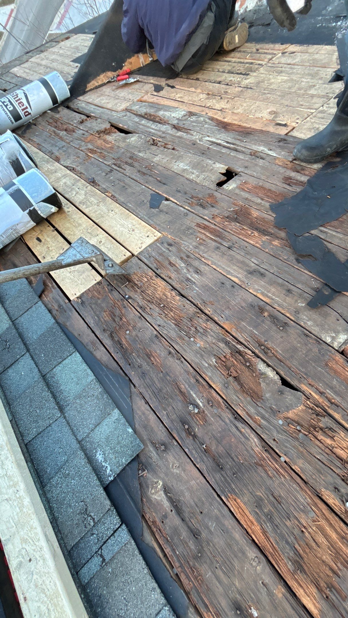 Roof Replacement using TK Thunderstorm Gray by 180 Contractors