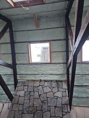 Home Remodel using Closed Cell Spray Foam