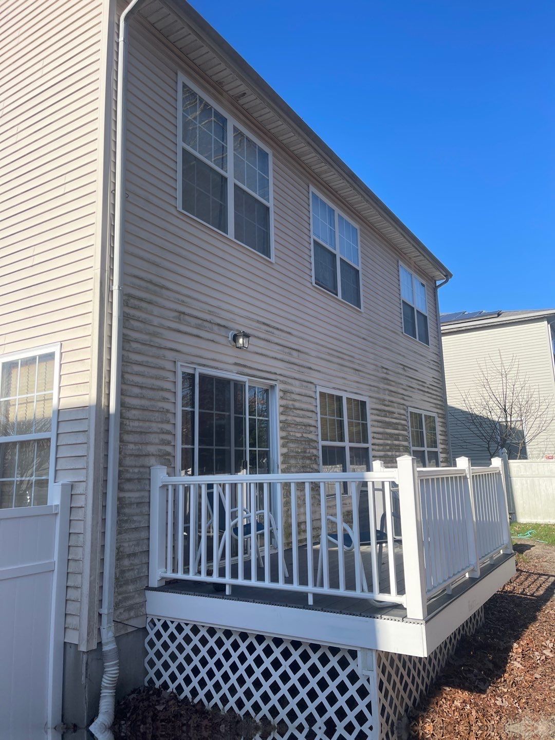 Residential Cleaning using House SoftWash by SJ Exterior