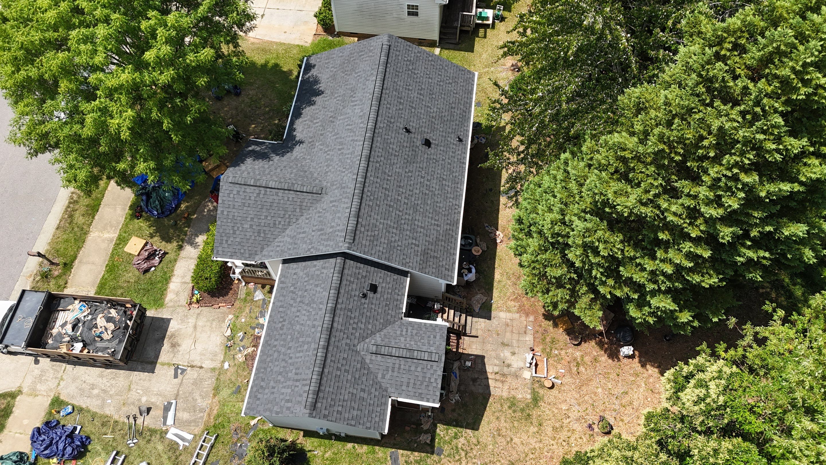 Roof replacement by hail and wind damage by Just Brilliant Restoration JBR