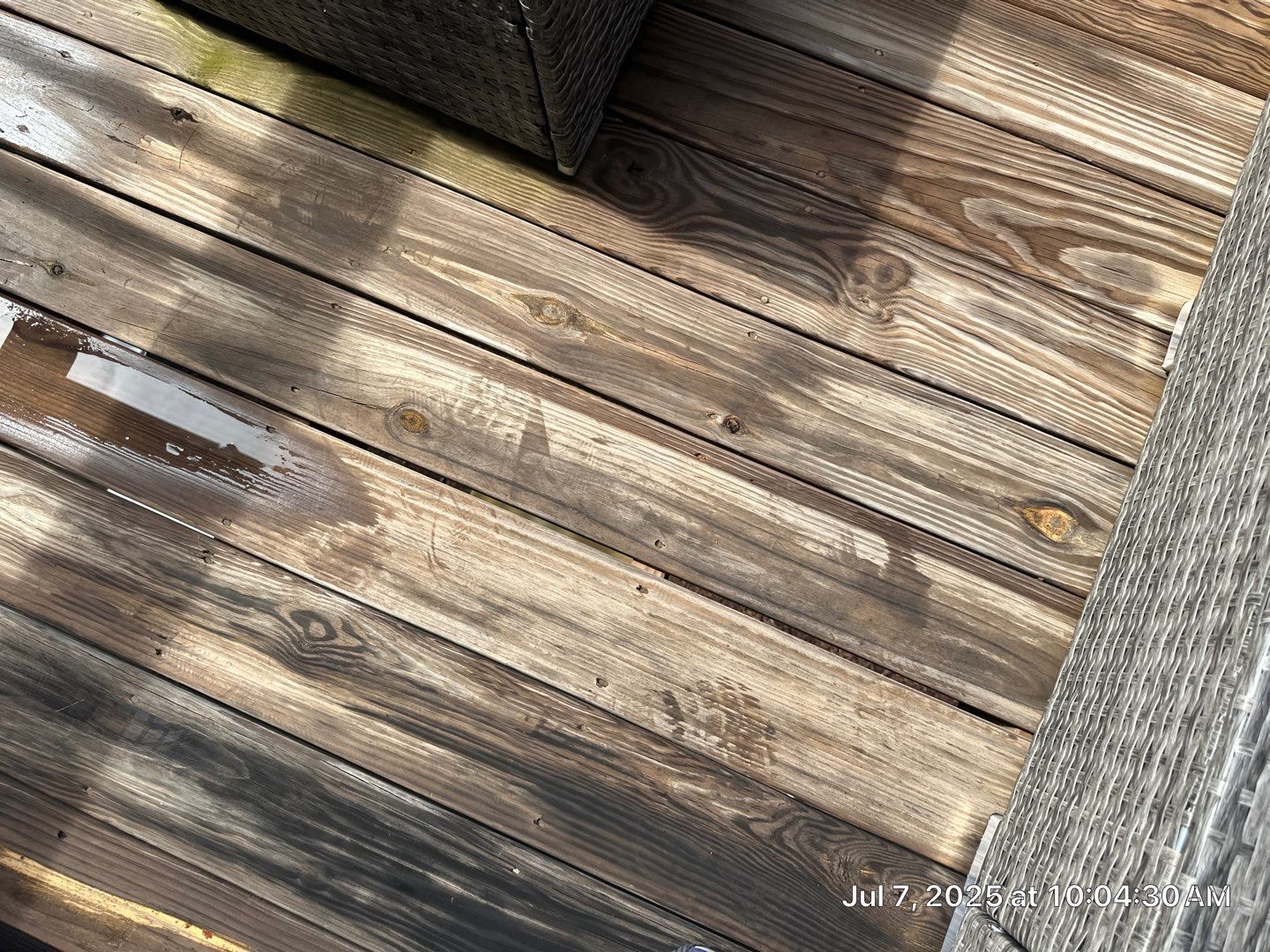 Wood Deck using Wood Sealent by DuraSeal
