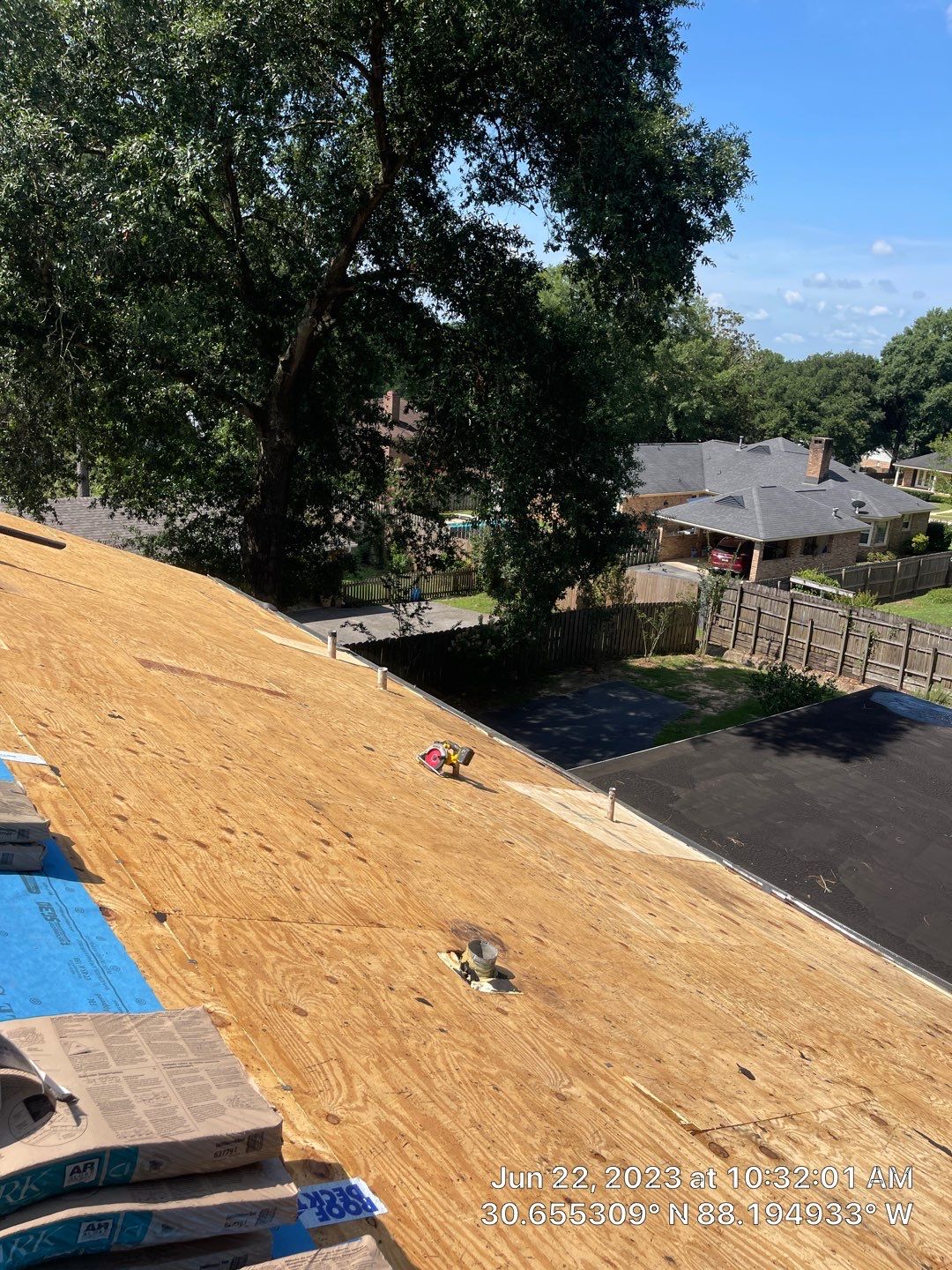Residential Roofing Installation using Roof Replacement by American Roofing & Construction LLC