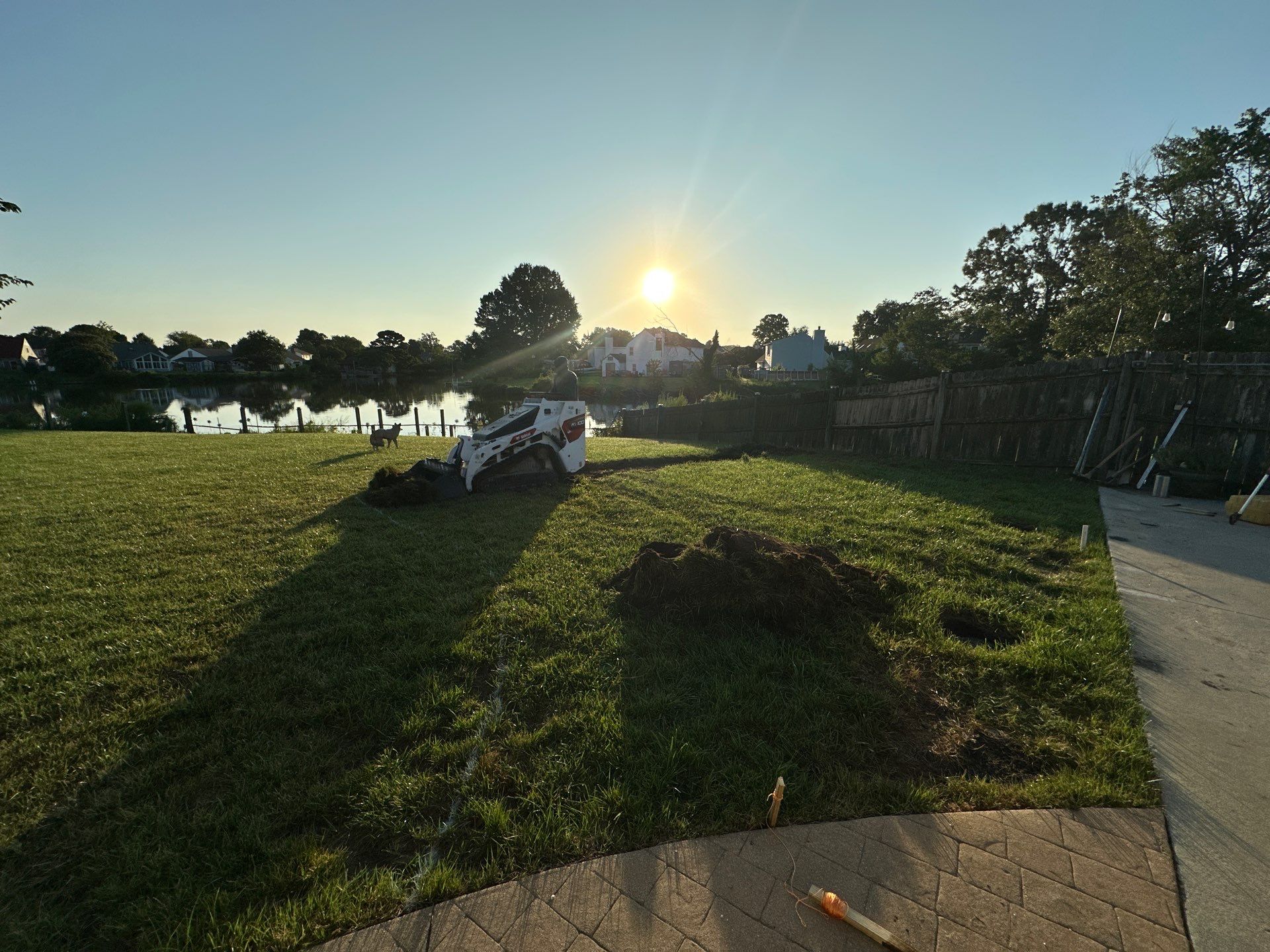 Project in Virginia Beach by Sam The Concrete Man Virginia Beach