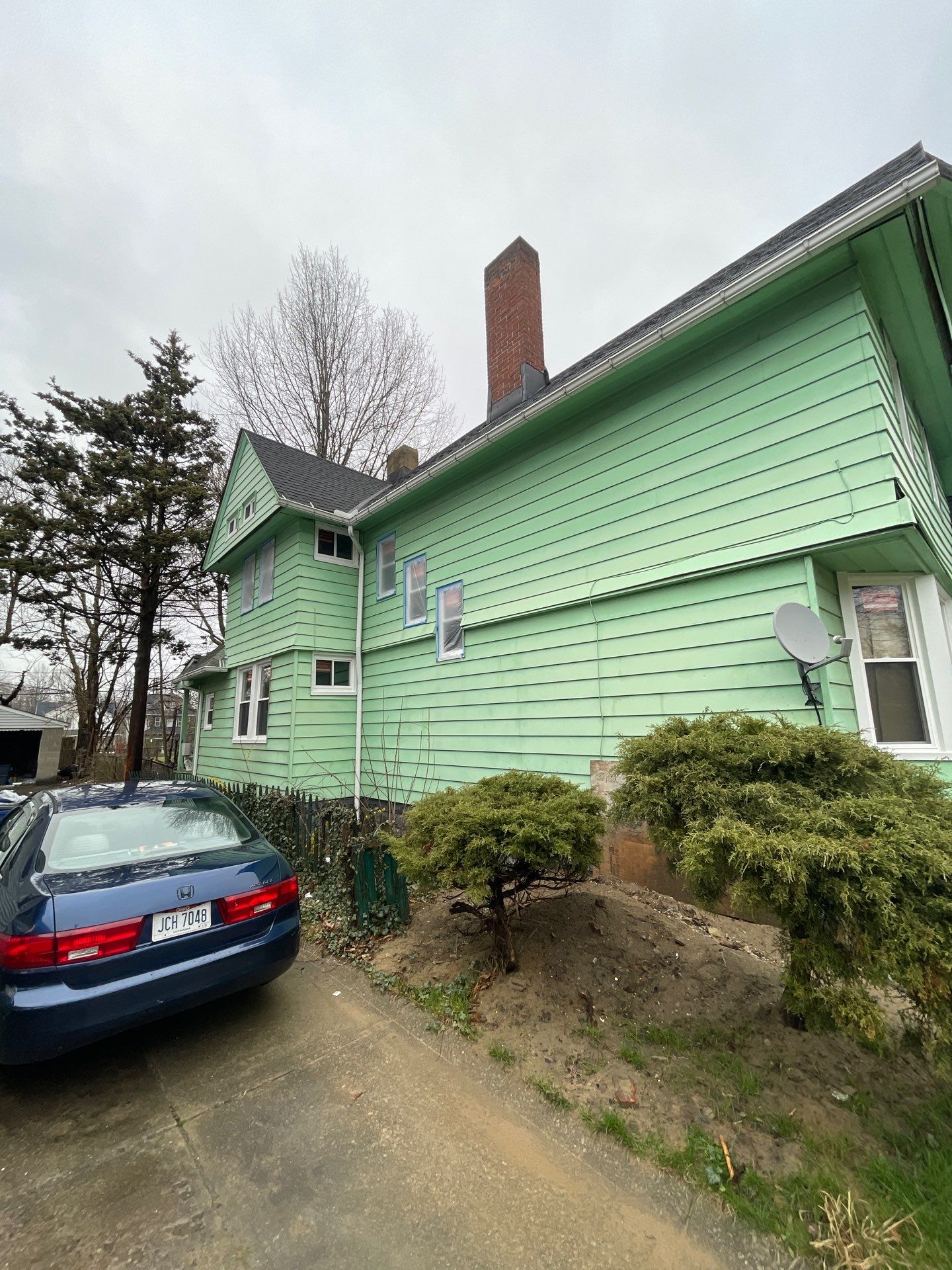 Exterior Painting using Benjamin Moore Element Guard by Callaway Contracting LLC