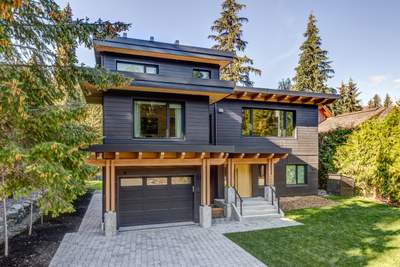 White Gold Residence – Interior & Exterior Painting + Wood Finishing- Whistler