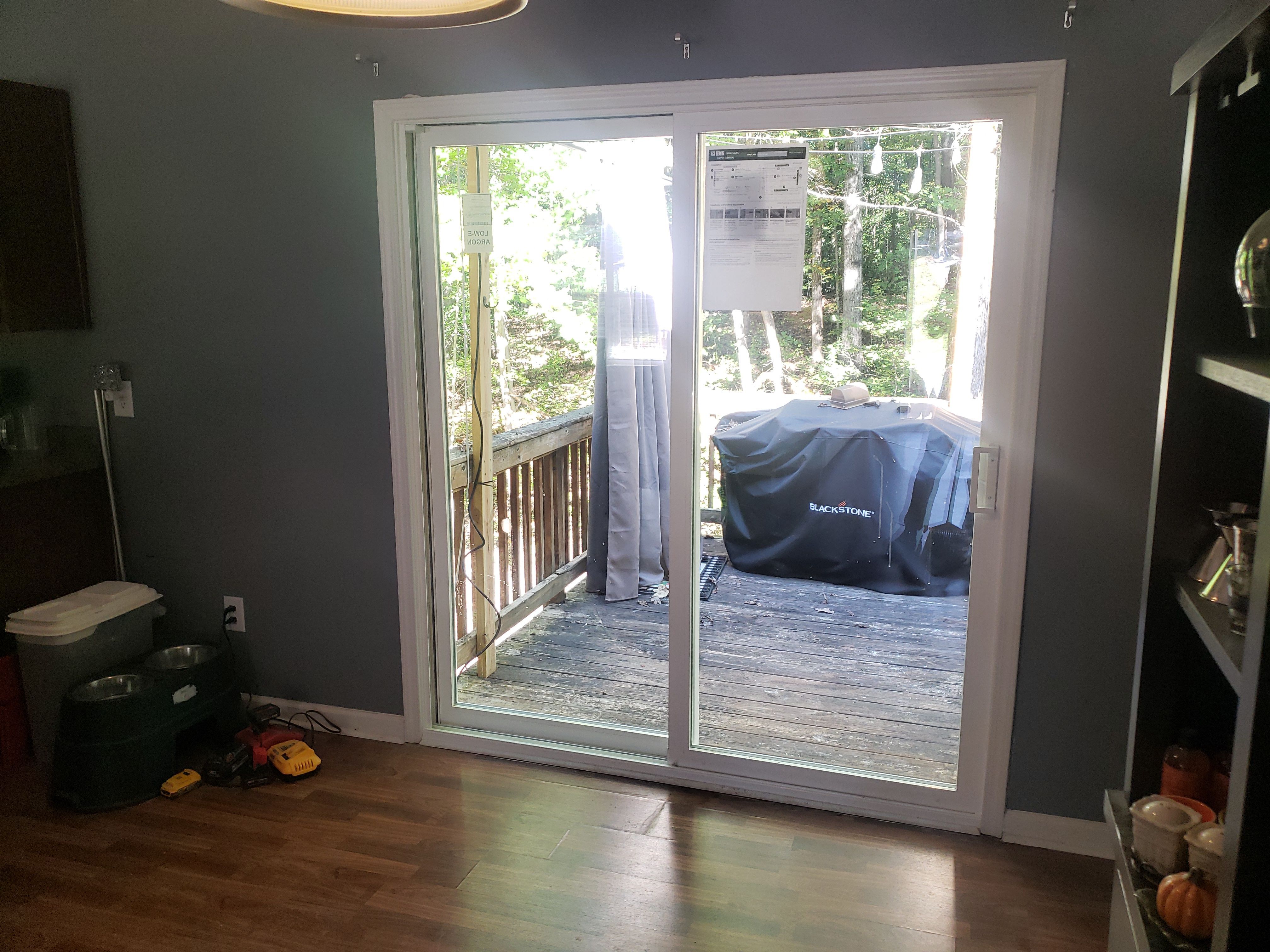 French Doors Swapped for Space-Saving Slider! 🚪 by A Step Above Handy LLC