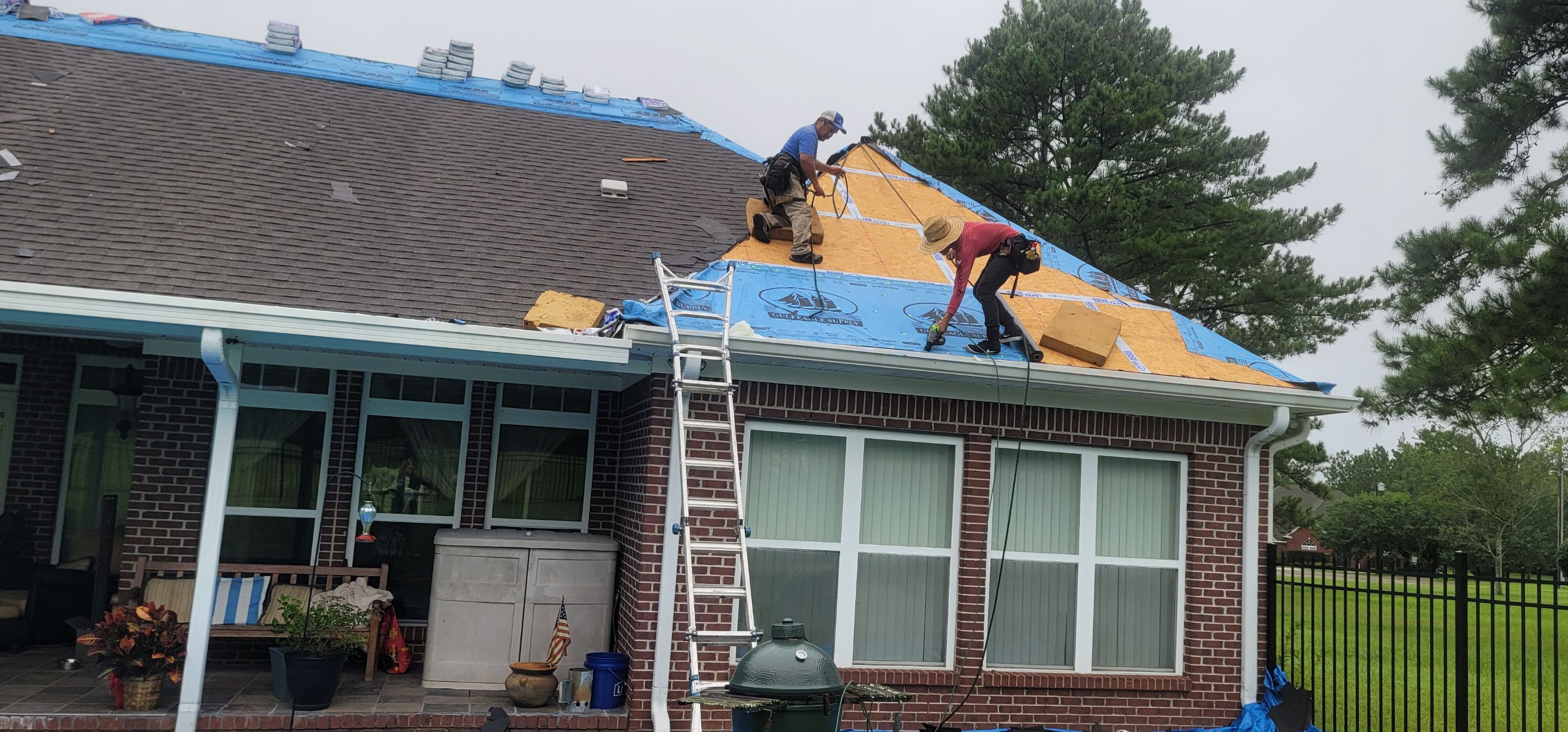 Residential Roofing Installation using Roof Replacement by American Roofing & Construction LLC