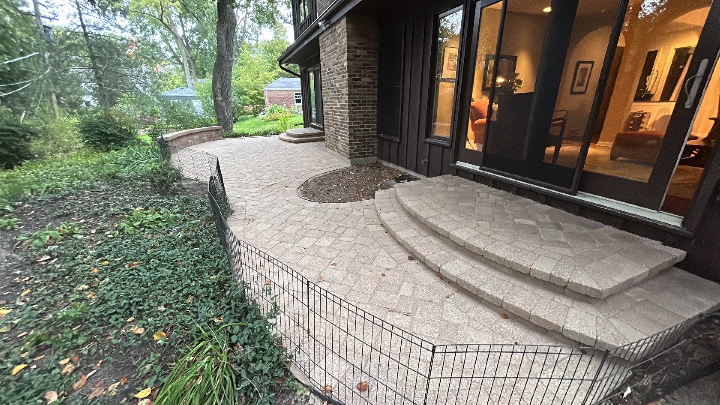 Brick paver clean, sand and seal.  using Surebond SB-1300 by Northern Power Washing LLC.