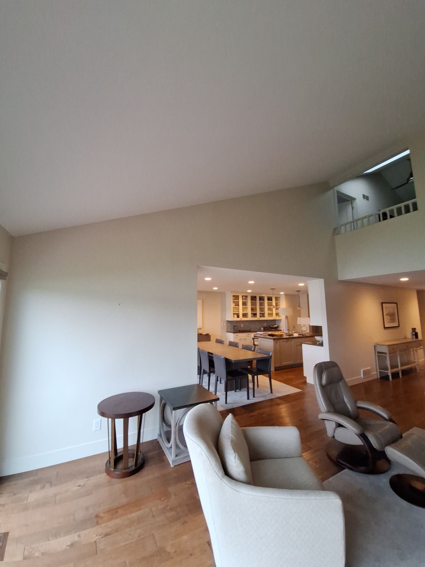 Interior Drywall Repair and Vaulted Ceiling Painting in Spring Lake by Gordon Painting