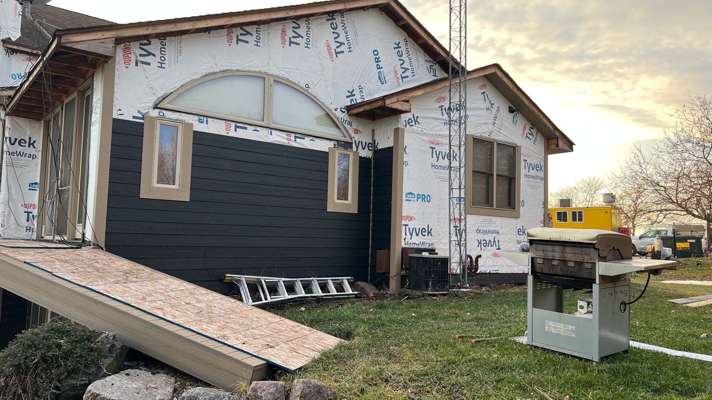 Siding Installation using LP Smart Siding by Stendahl Services