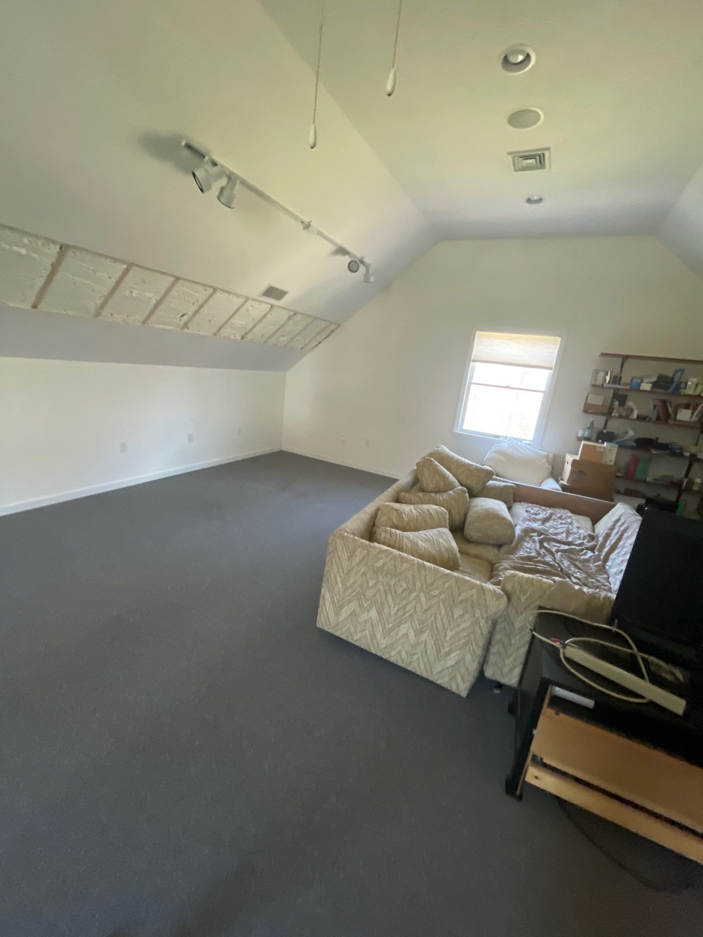 Attic Insulation using open cell spray foam by NYS Foam & Energy