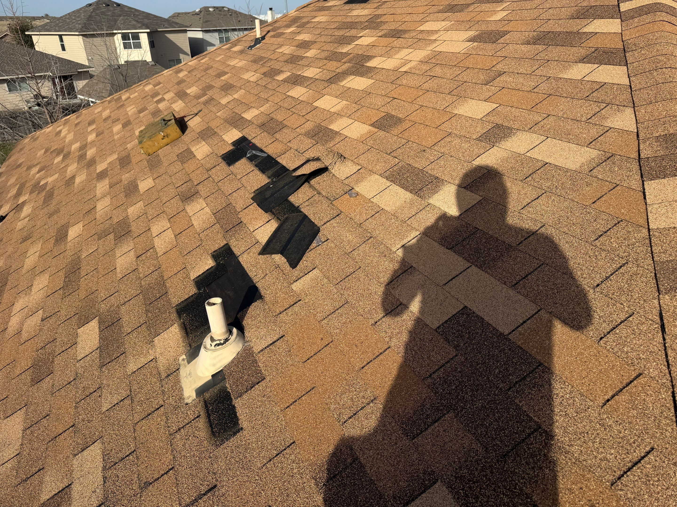 Residential Roofing Repair using Various Roof Repair Materials by Harvey Roofing & Construction