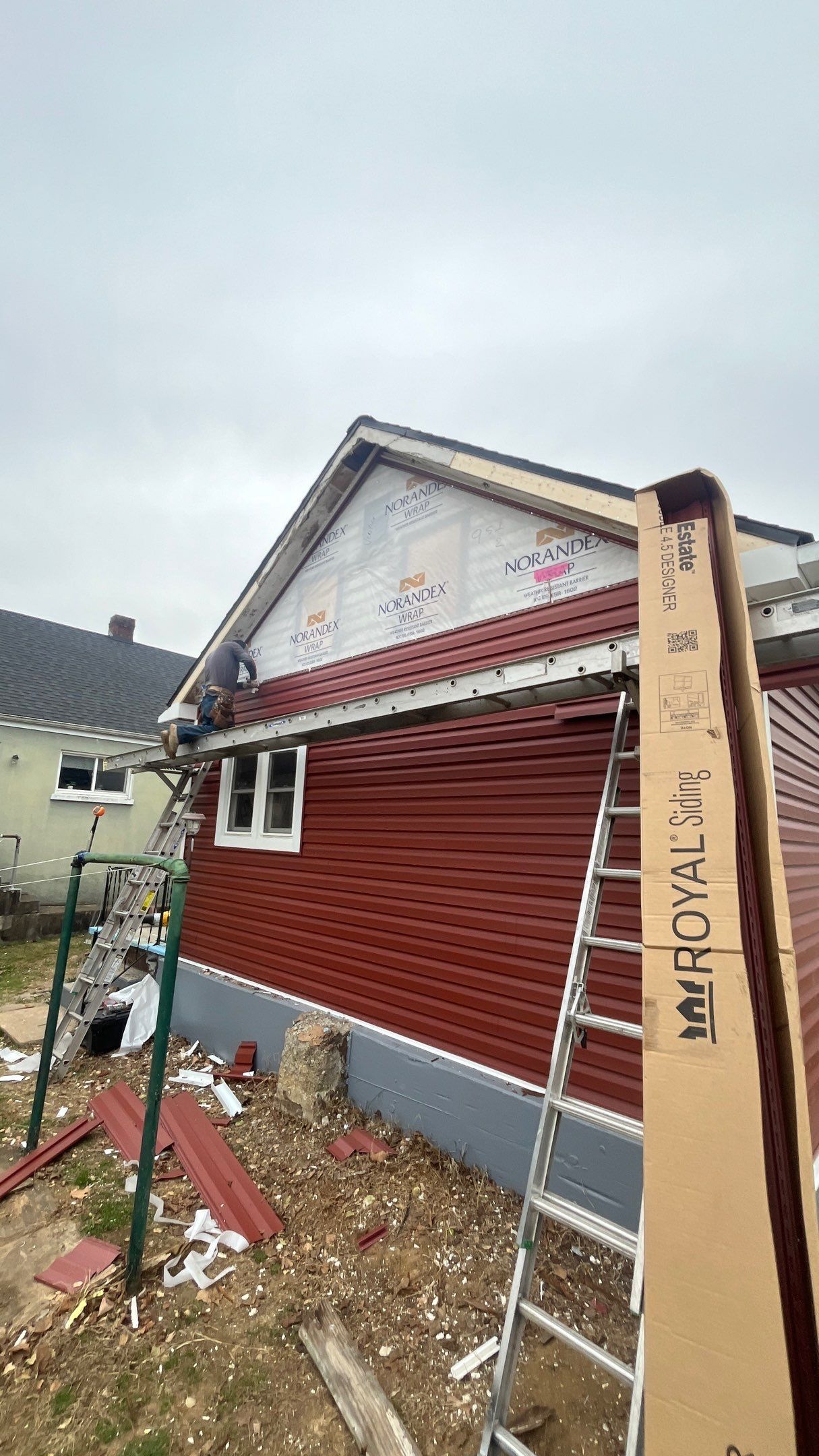 Whole Home Project Windows Doors Tando Stone Royal Siding by Aspen Home Improvements