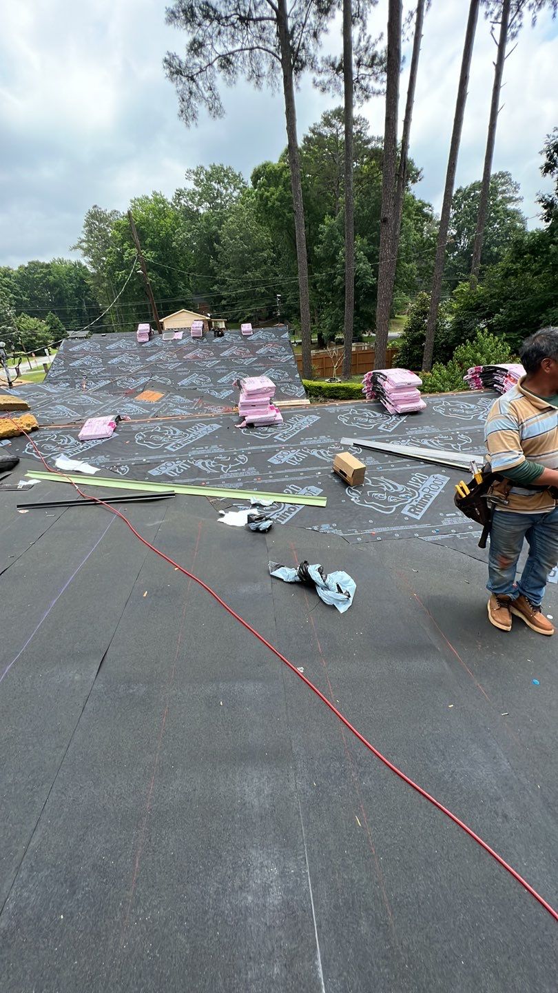 Residential Roofing Installation using Owens Corning by Inspector Roofing and Restoration