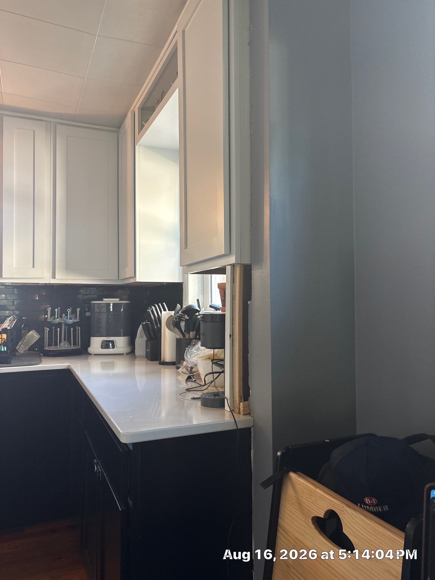 Modern Two-Tone Kitchen Remodel With Quartz Countertops in Lincoln by CompanyCam Sales Demo
