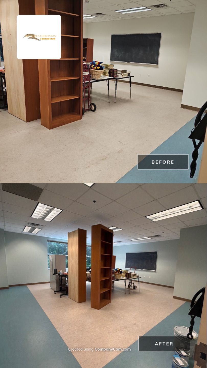 Interior Painting – Beth Myers Synagogue by Billy Weatherspoon Contractor
