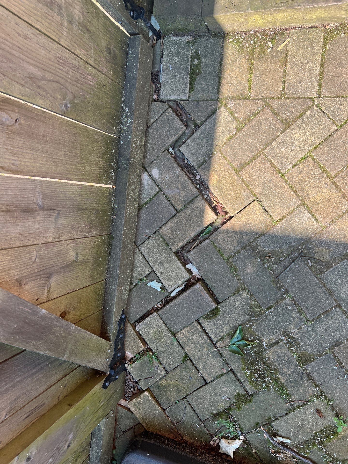 brick paver repair  using Structure bond Techniseal by Northern Power Washing LLC.