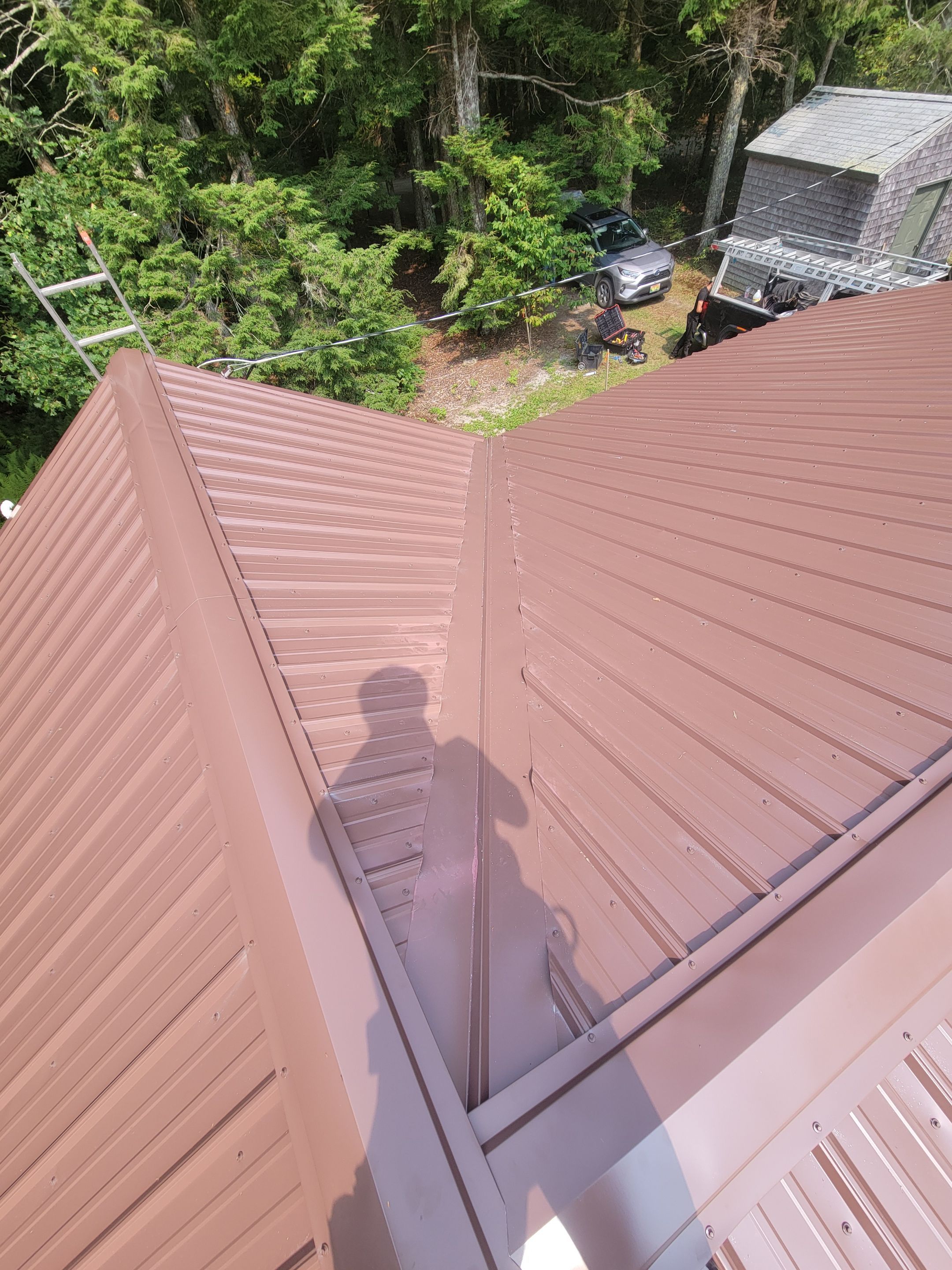 New Metal Roof using All Thats Metal 29g Currigated  by The B.A.R Roofing