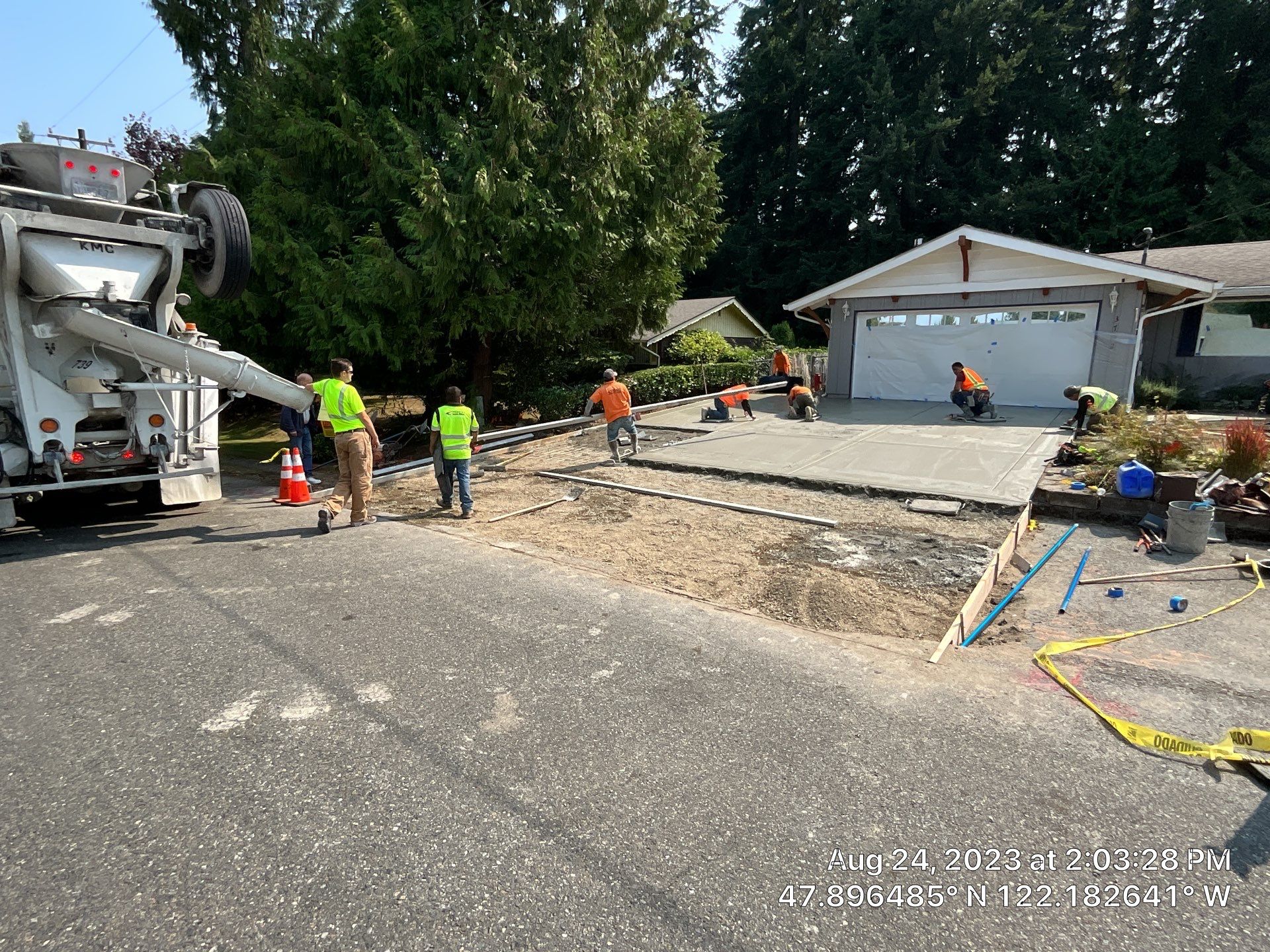 Mike | Driveway Repair, Concrete Project  by Jireh Asphalt & Concrete Inc 