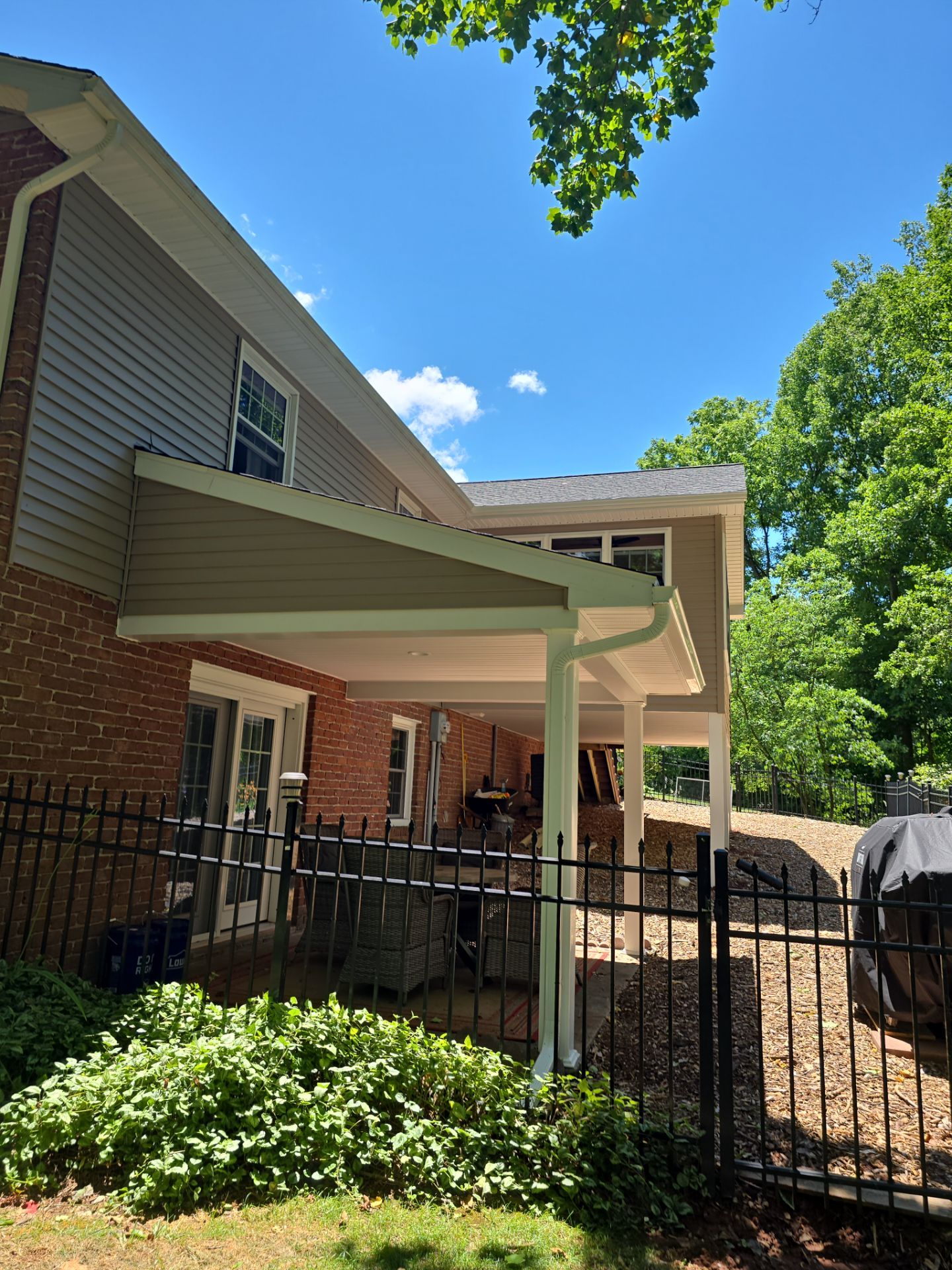 Sunroom addition and complete Exterior Remodel by Wyomissing Construction LLC