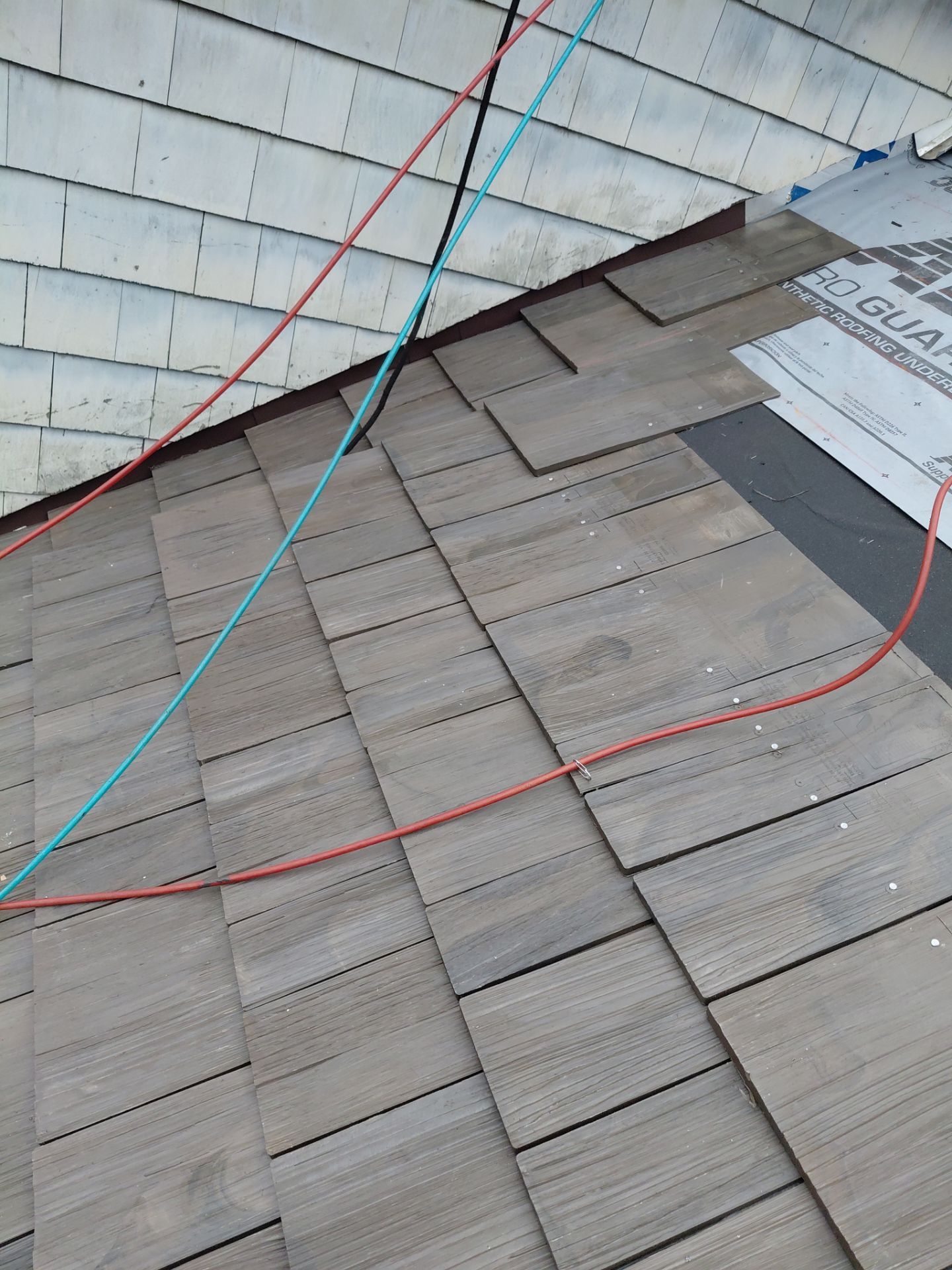 Reston :  Residential Roof Replacement with Brava Synthetic Cedar Shake Class C Natural  by RM Banning, Inc.