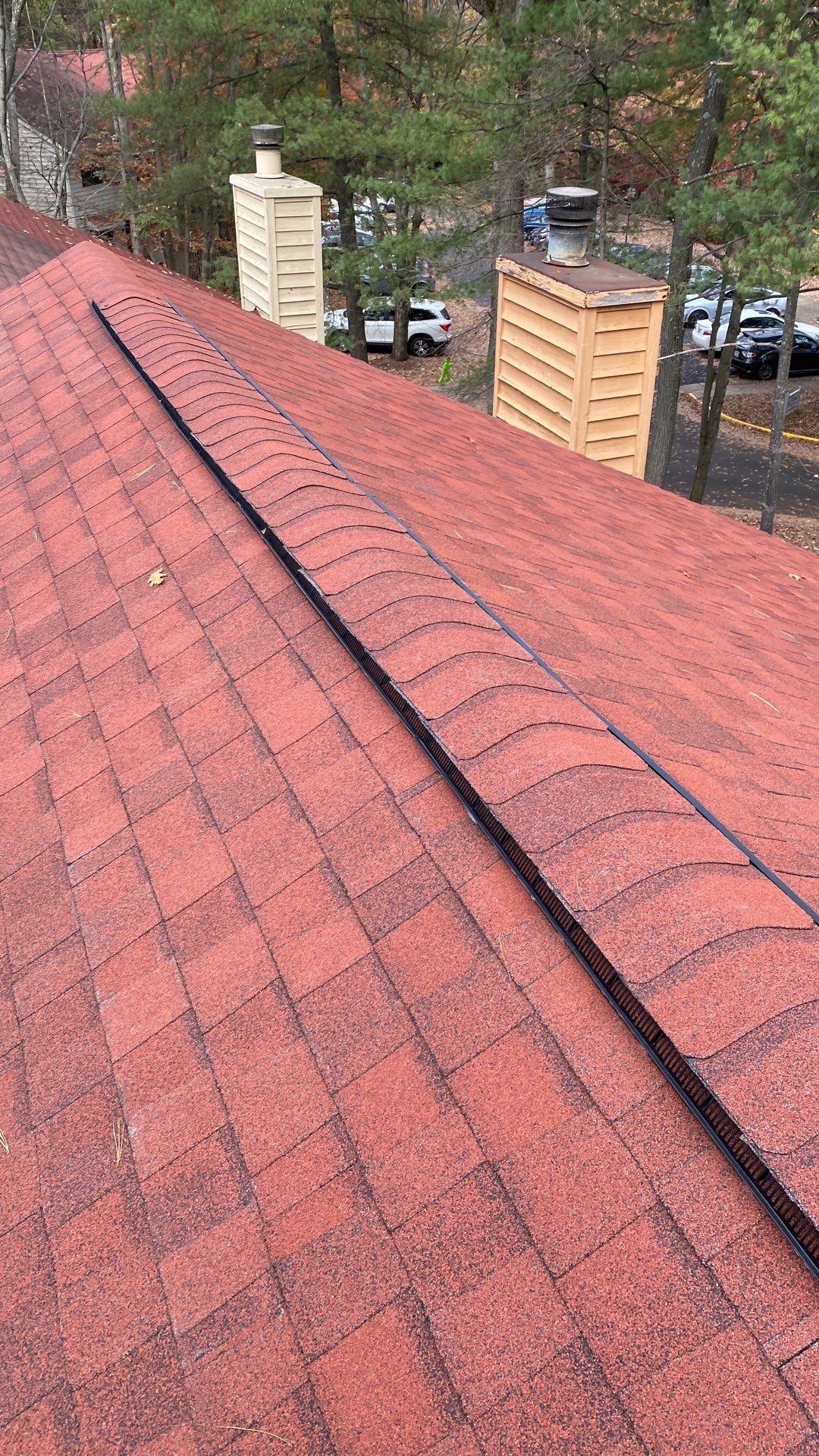 Reston: Residential Roof Replacement with CertainTeed Landmark Pro Designer Shingles in Max Def Red Oak by RM Banning, Inc.