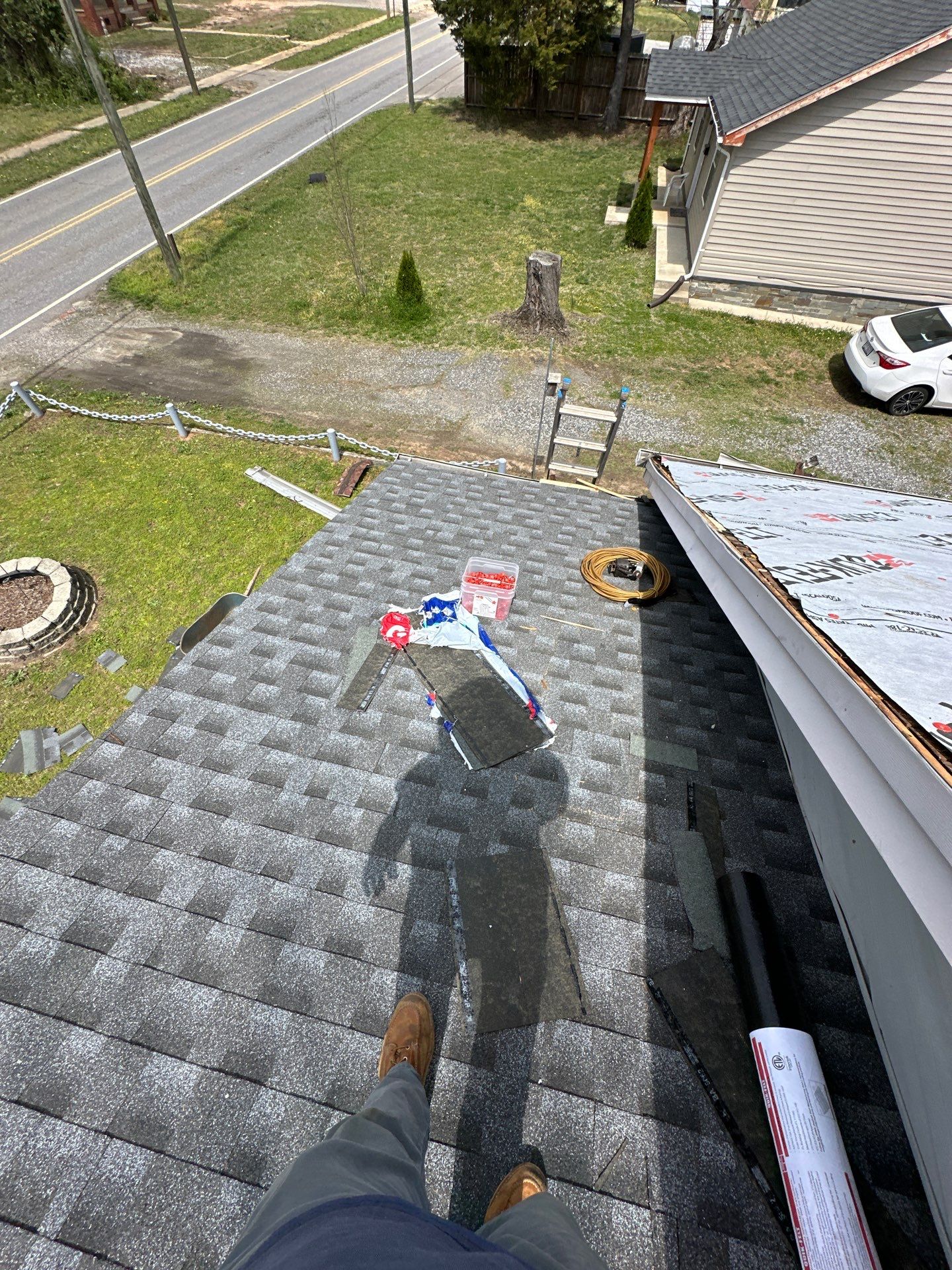 Roof Replacement - GAF HZD in Pewter Grey  by Peak 2 Peak Services LLC