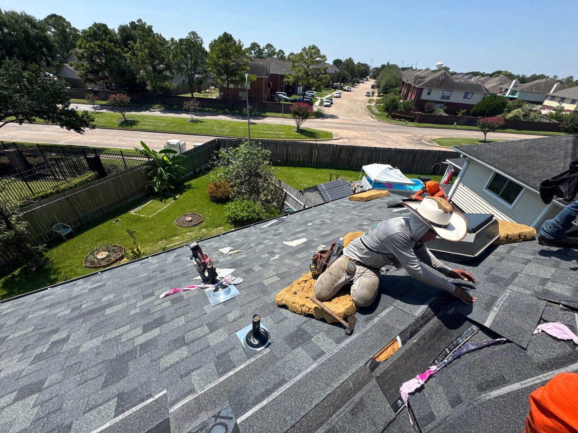 Residential Asphalt Shingle Roof Replacement in Houston, Texas by Onit Roofing LLC