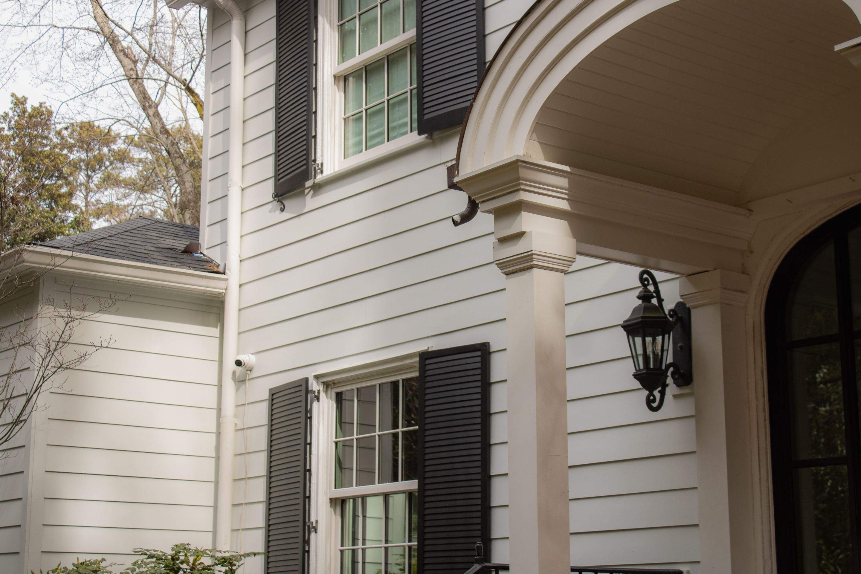 Siding Installation using James Hardie Color Plus Lap Siding by Nelson Exteriors 