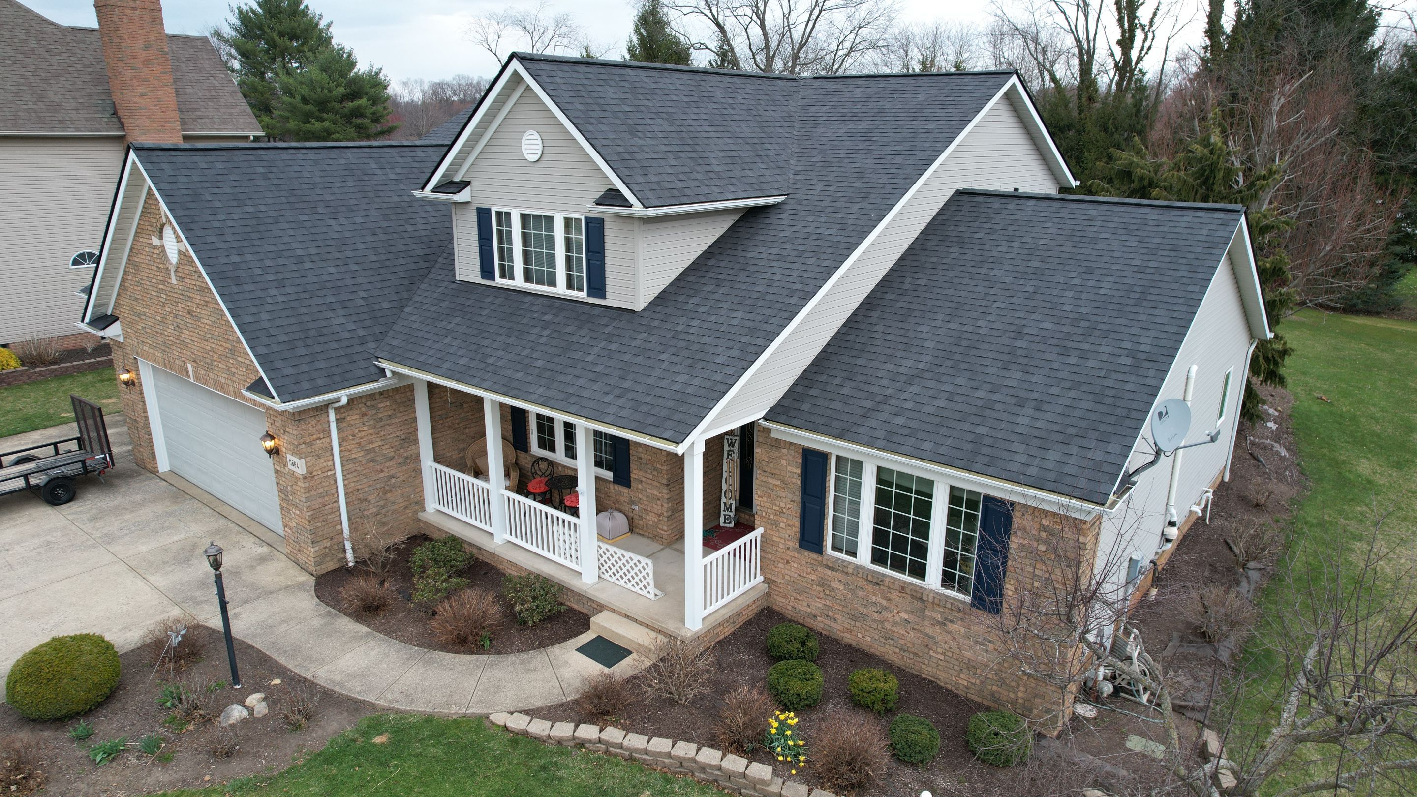 Atlas Pinnacle, Color, Black Shadow, Drip Edge, Color, Black by Eagle Eye Roofing
