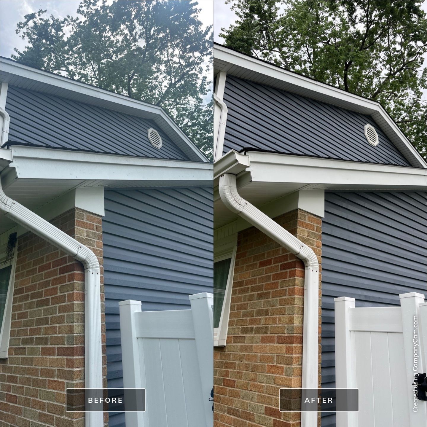 Project in Elk Grove Village by Simmons Power & Soft Washing