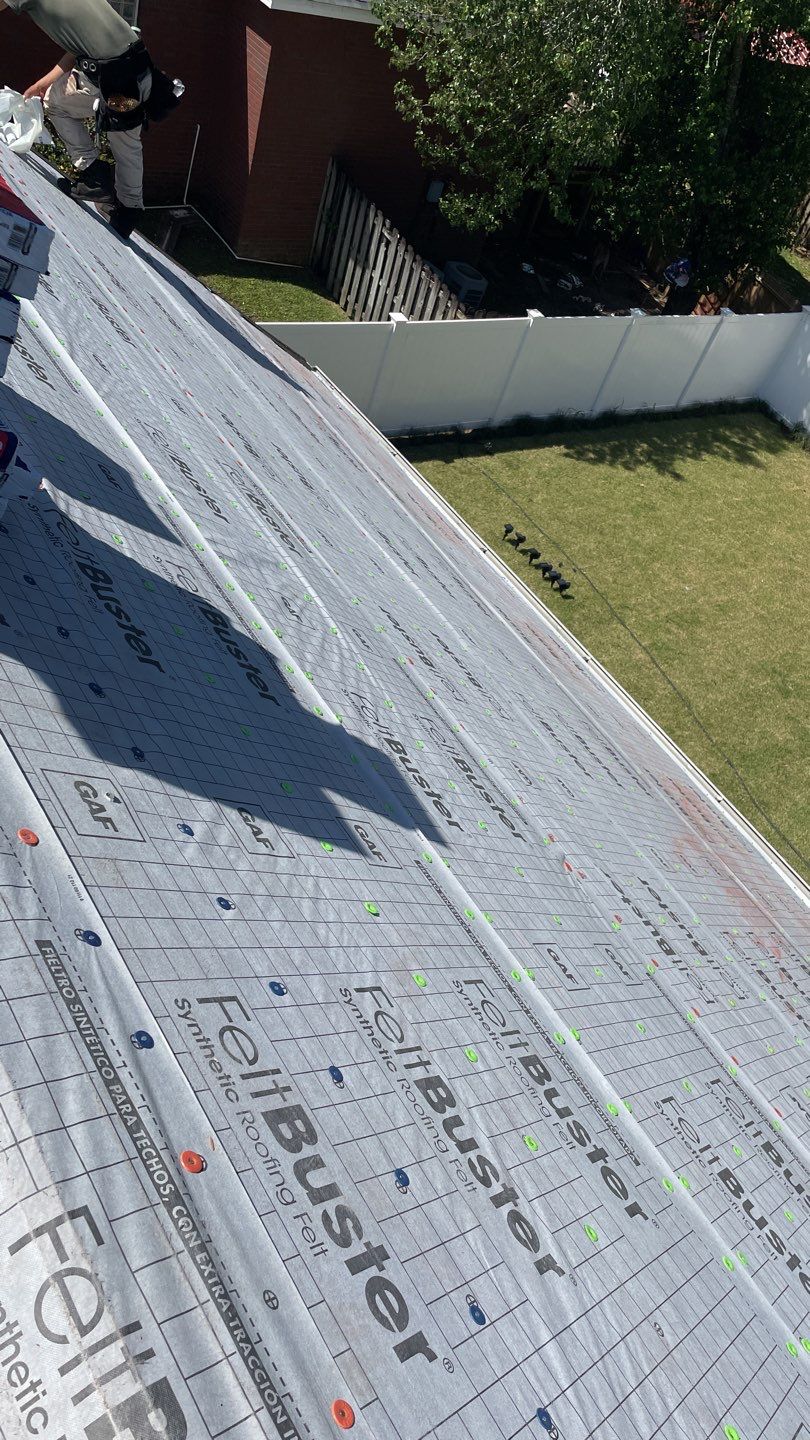 Residential Roofing Installation using Roof Replacement by American Roofing & Construction LLC