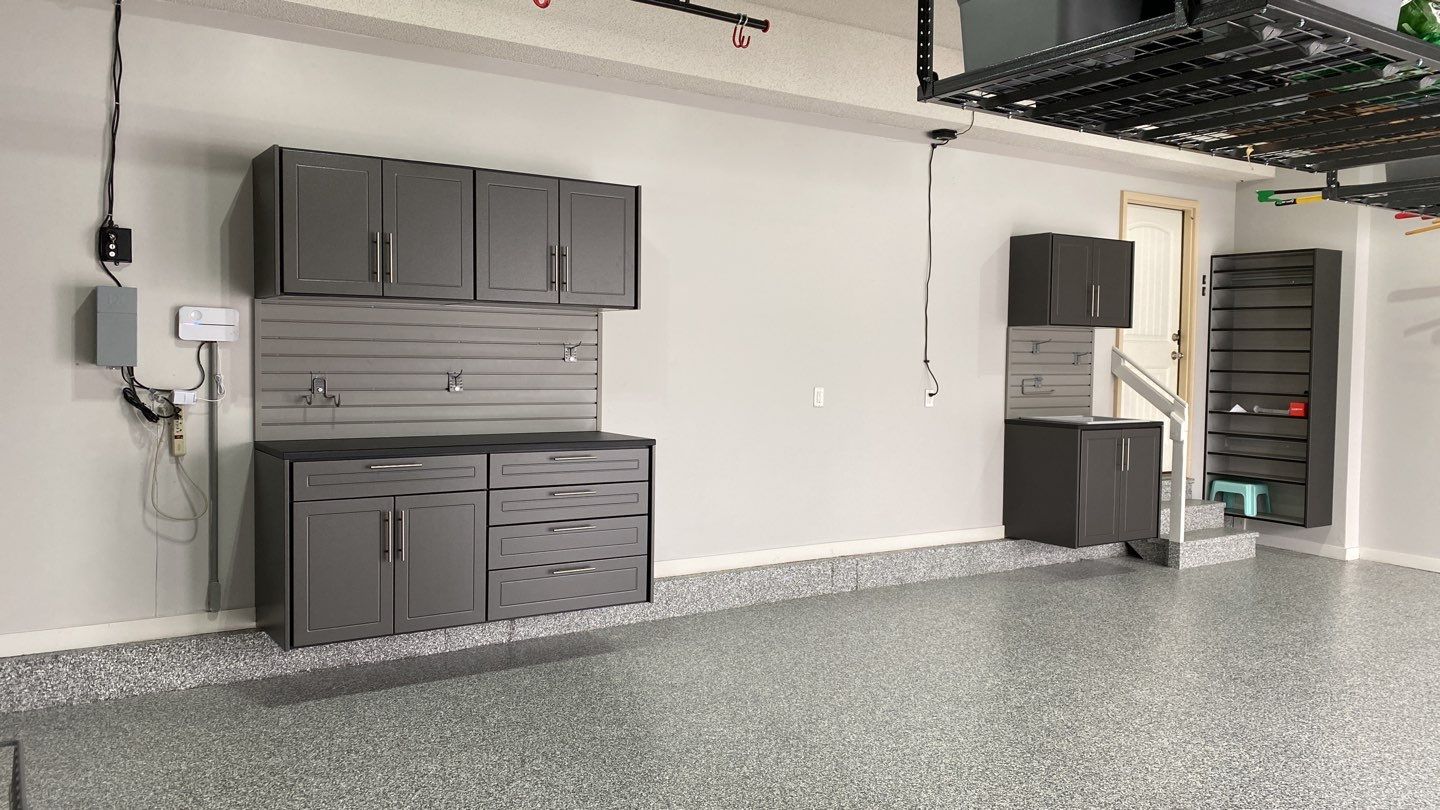 Ash D. Upgrades his new garage! by Banner Garage