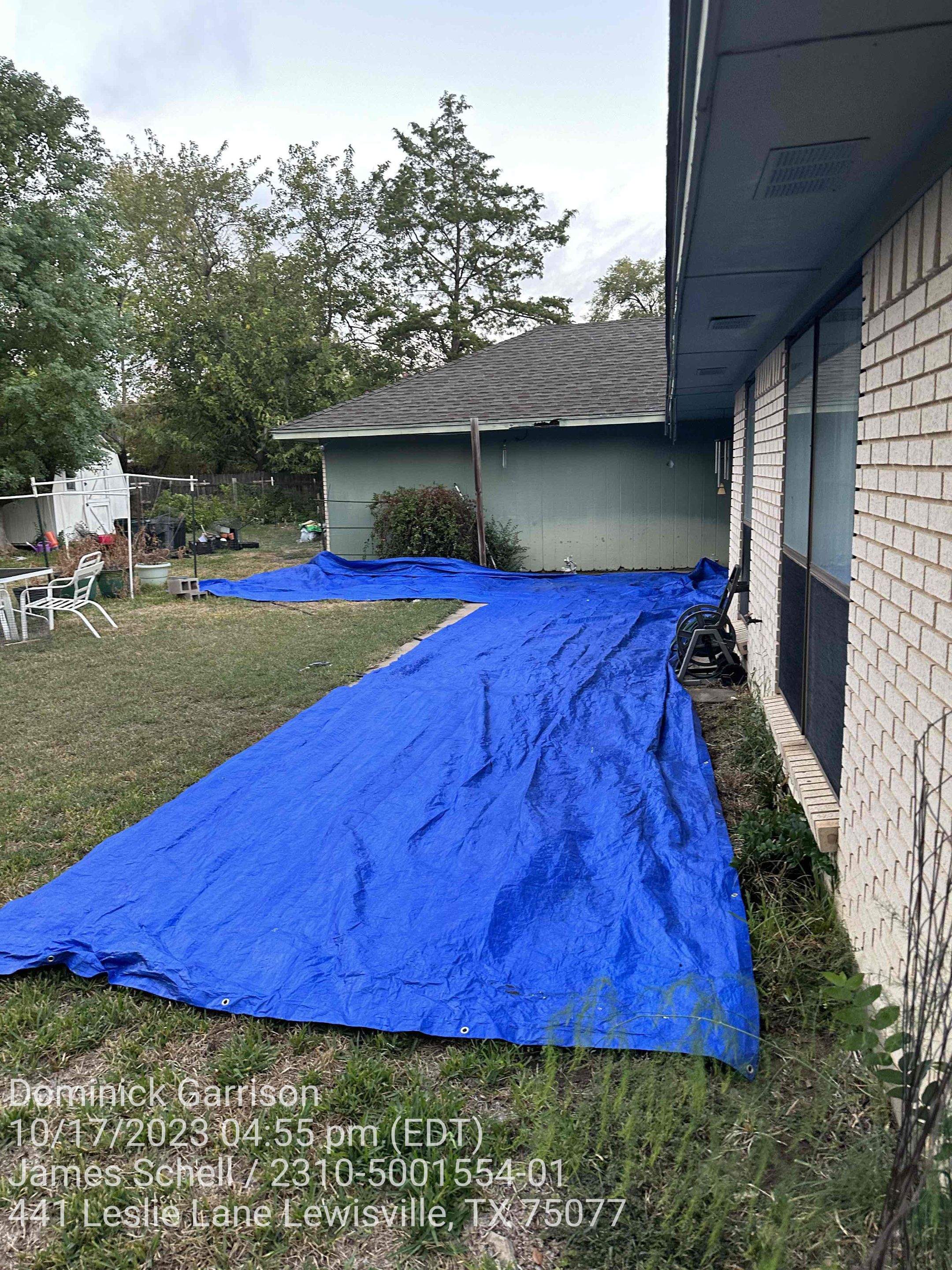 Project in Lewisville by Zeus Exteriors