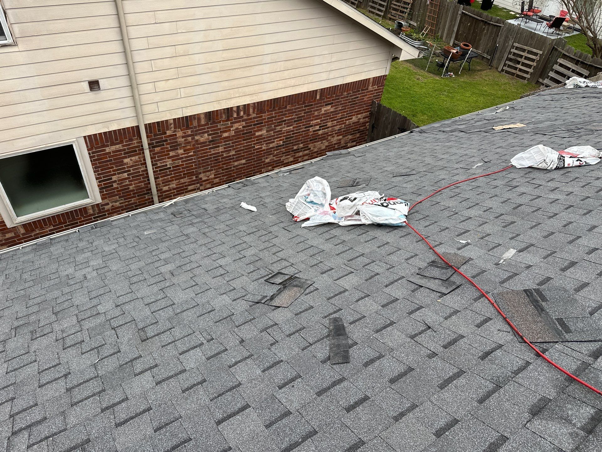 Project in Houston by Motion Roofing