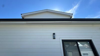 Turtle Shell gutter protection installation in Chicago, IL 60634, photograph 7