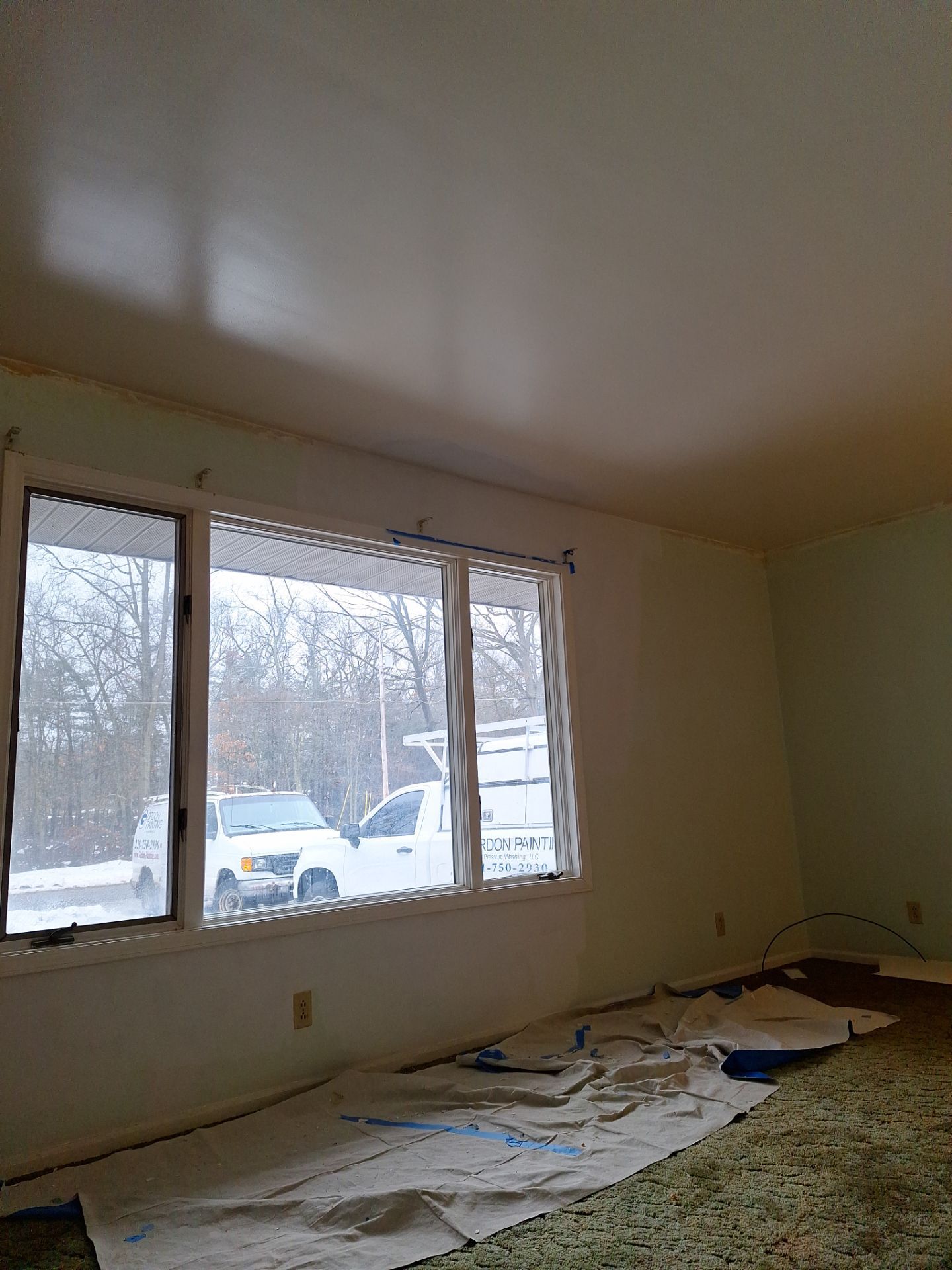 Drywall repairs/ family room by Gordon Painting