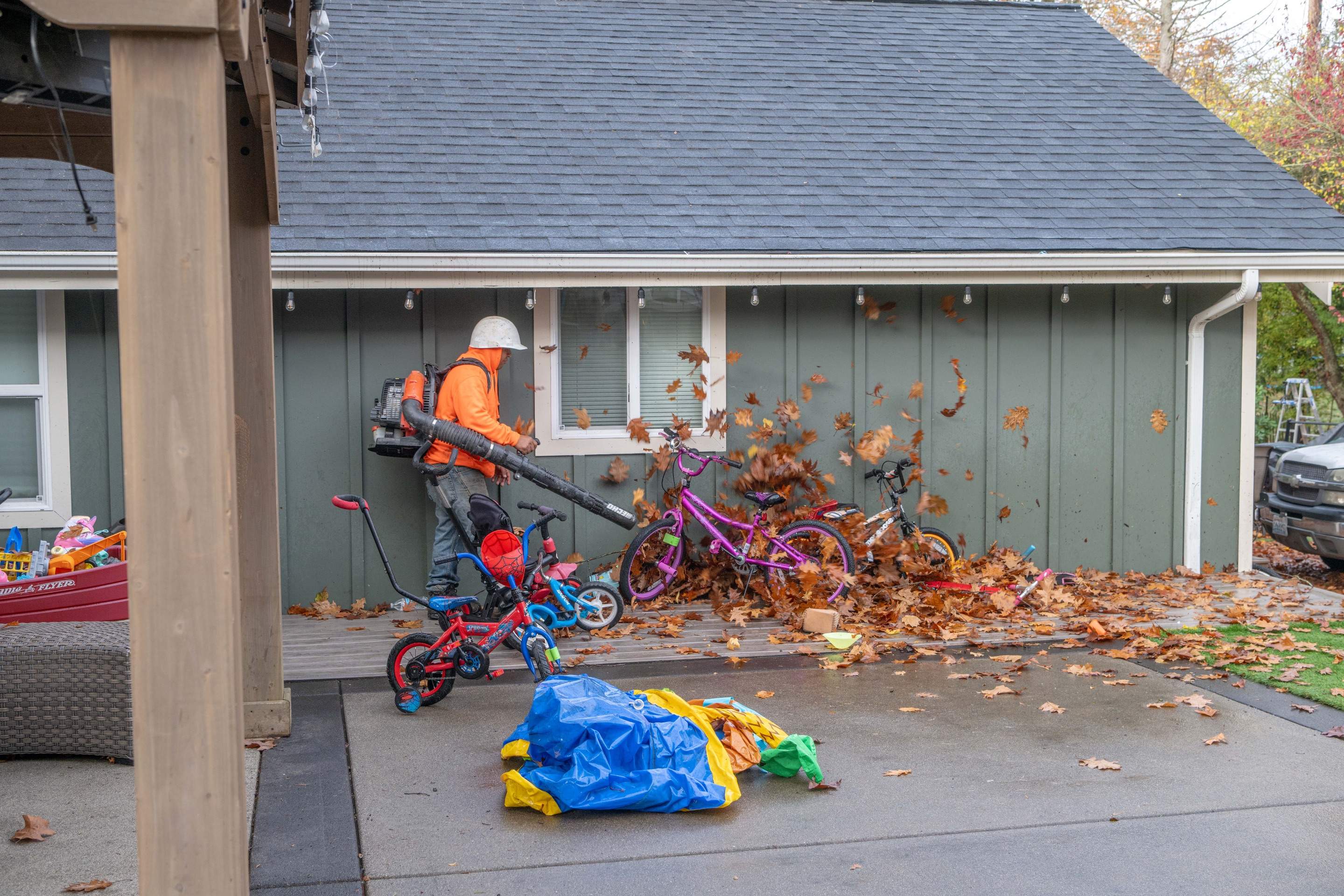 Fall and Spring Cleaning by Jireh Asphalt & Concrete Inc 