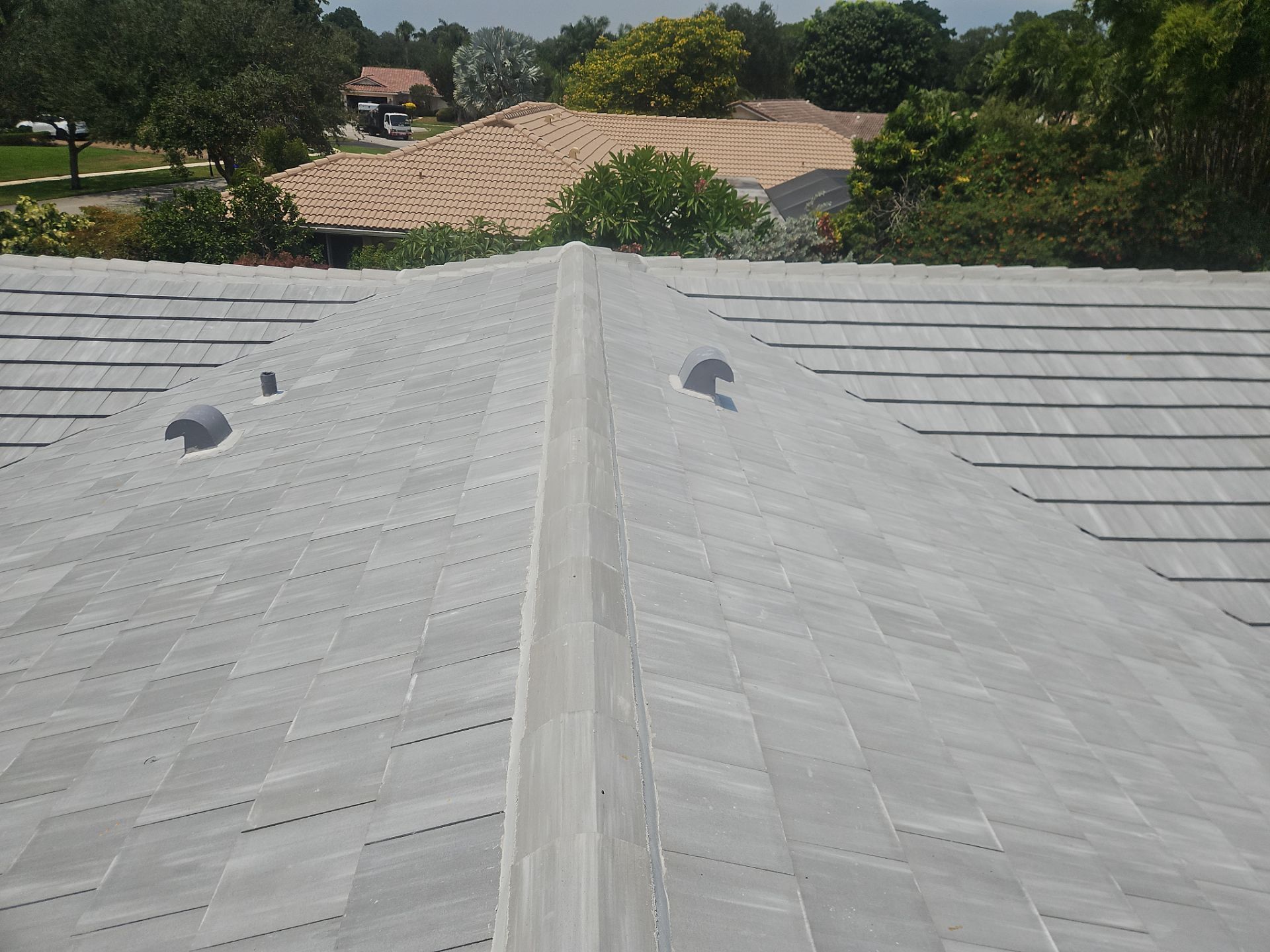 Residential Roofing Installation using Eagle Roofing Tile by BLUES BROTHERS ROOFING