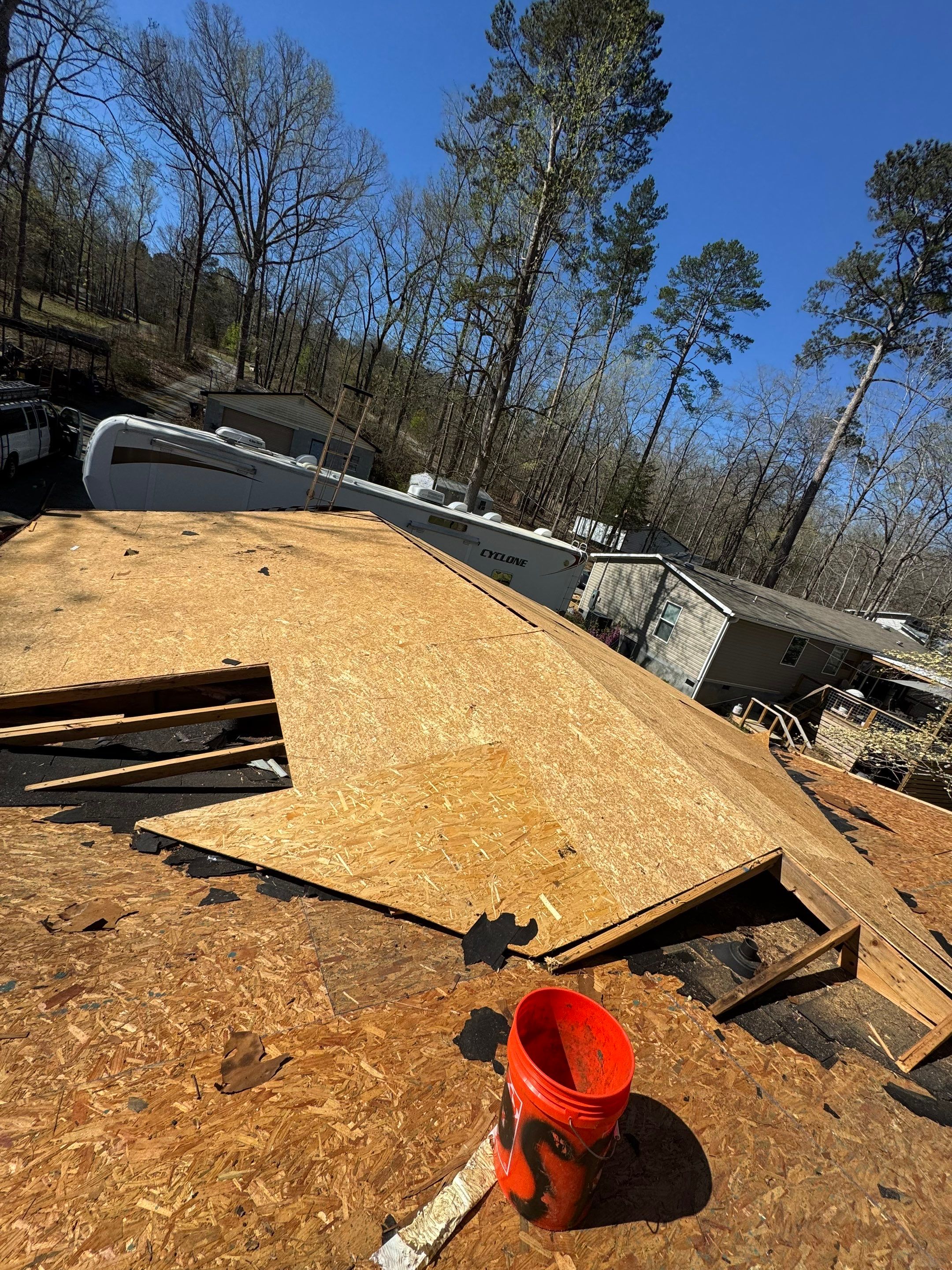 Project in Milledgeville by Aultman Roofing