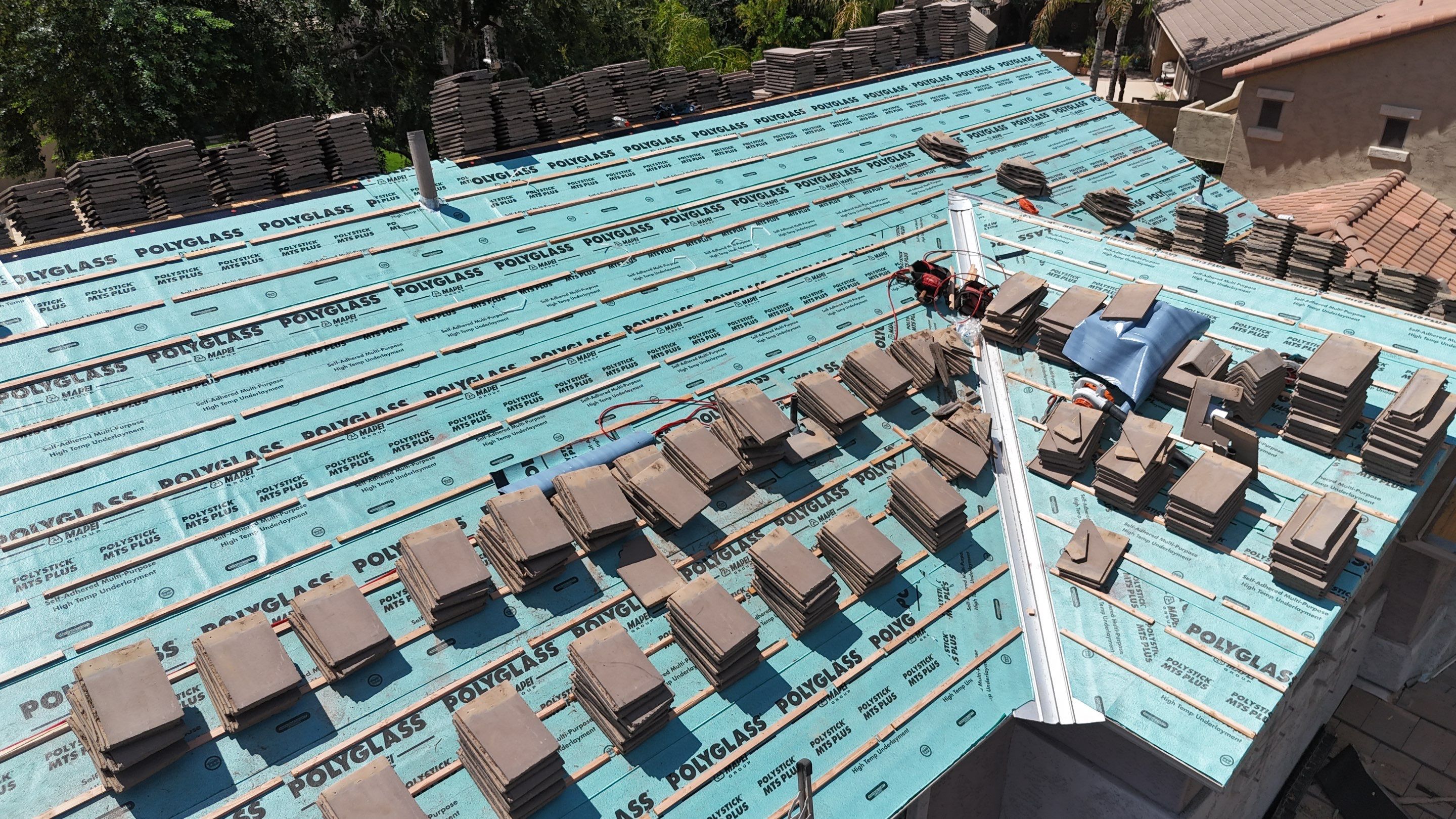 Project in Queen Creek, AZ by Saint Roofing