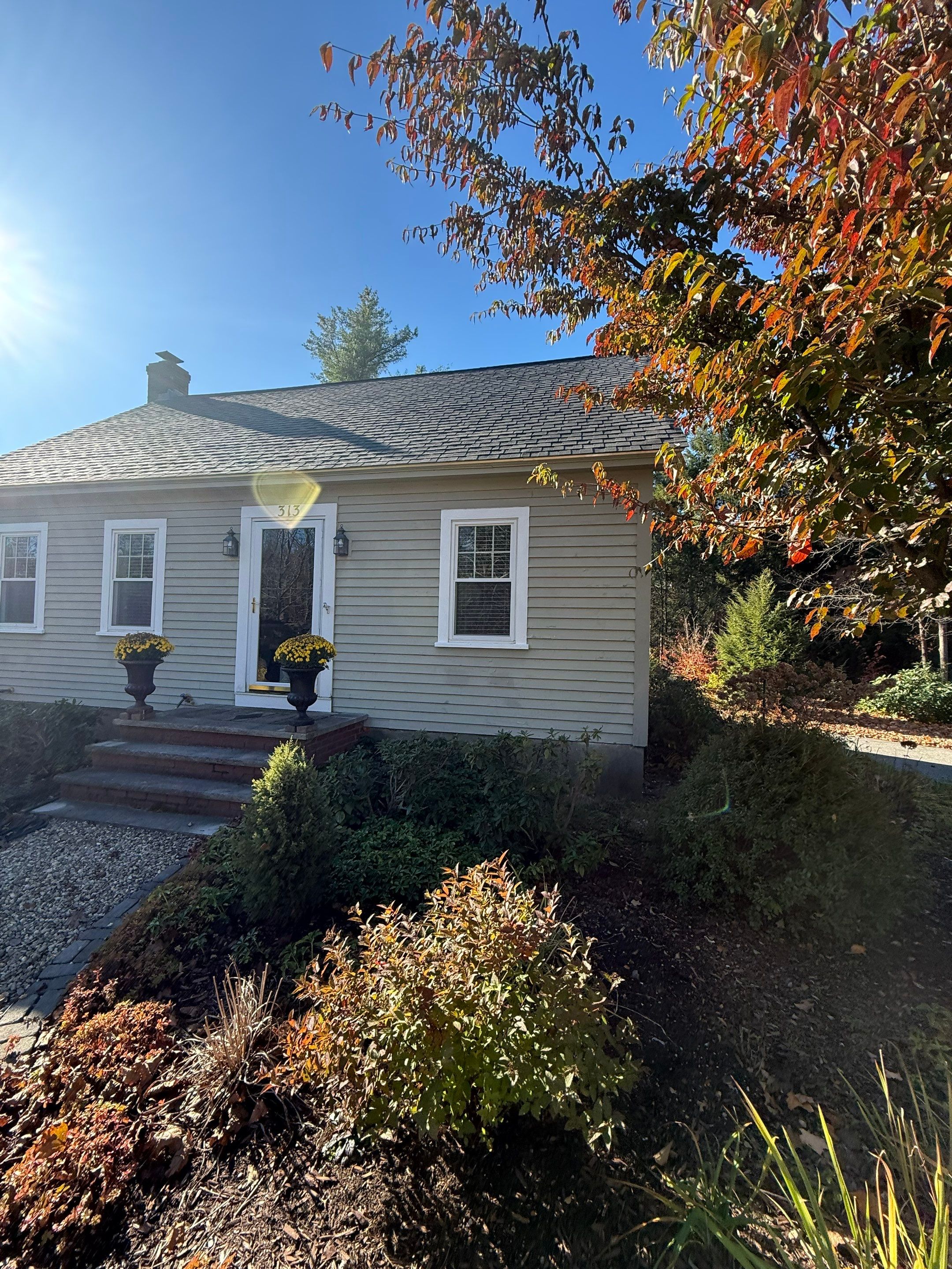Groton Gutter Replacement - Front & Back Main Home by Mighty Dog Roofing of Greater Middlesex County